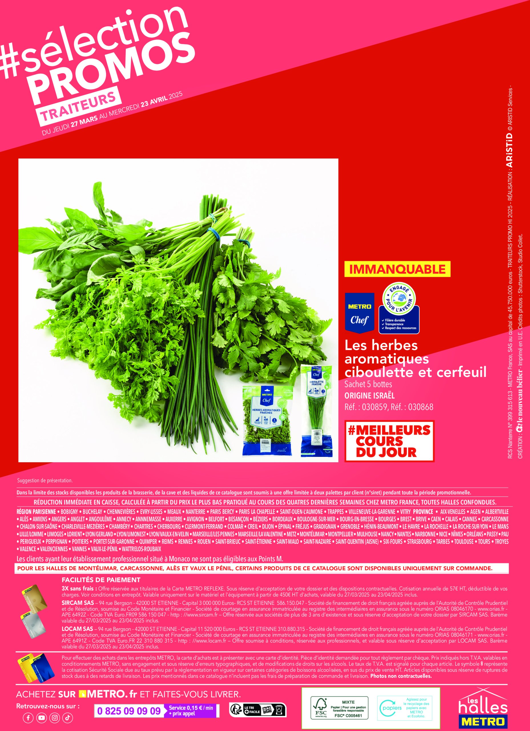 metro - Catalogue Metro - Sélection Promos Traiteurs valable dès 27/03 - 23/04 - page: 20