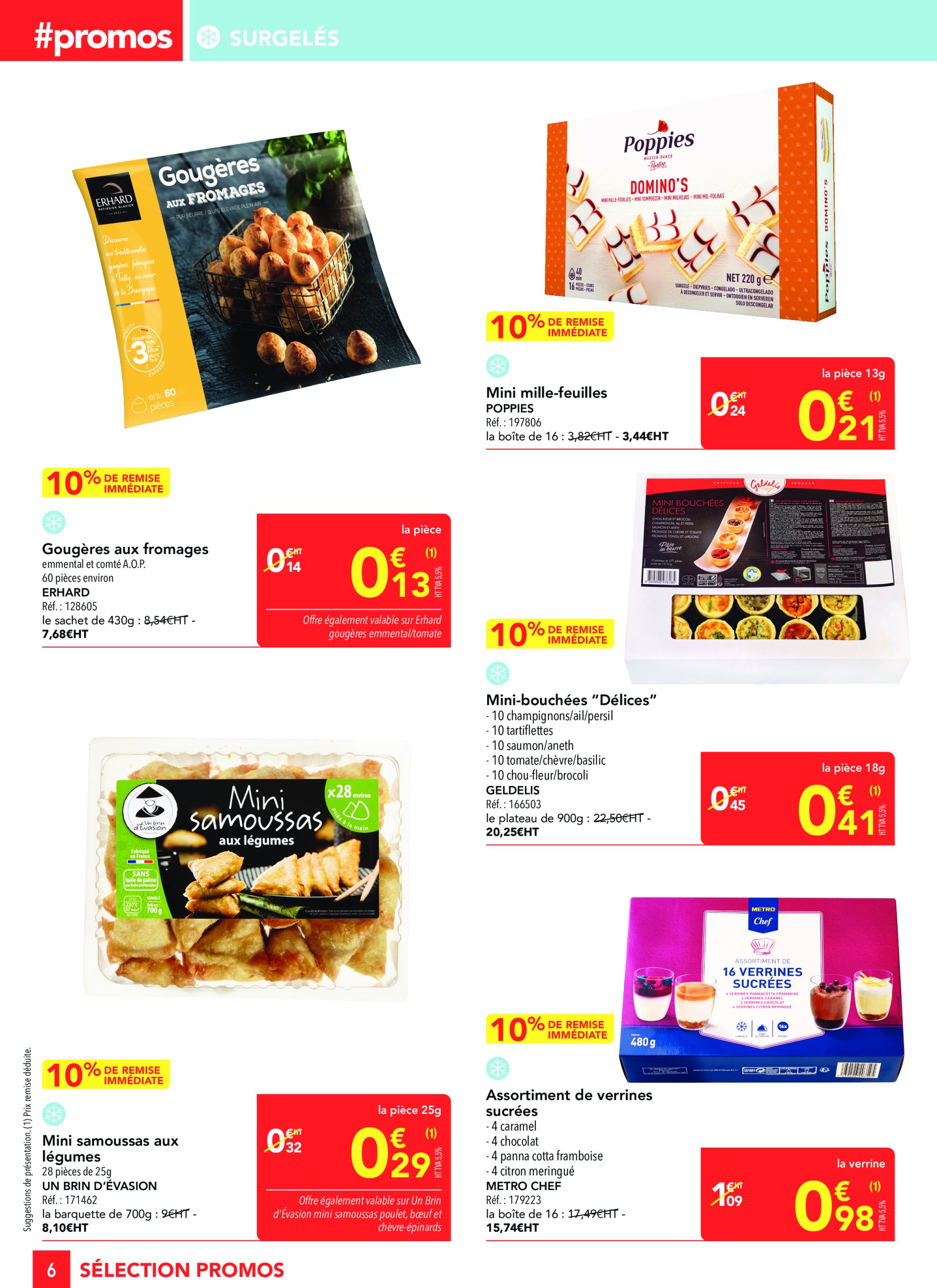 metro - Catalogue Metro - Sélection Promos Traiteurs valable dès 27/03 - 23/04 - page: 6