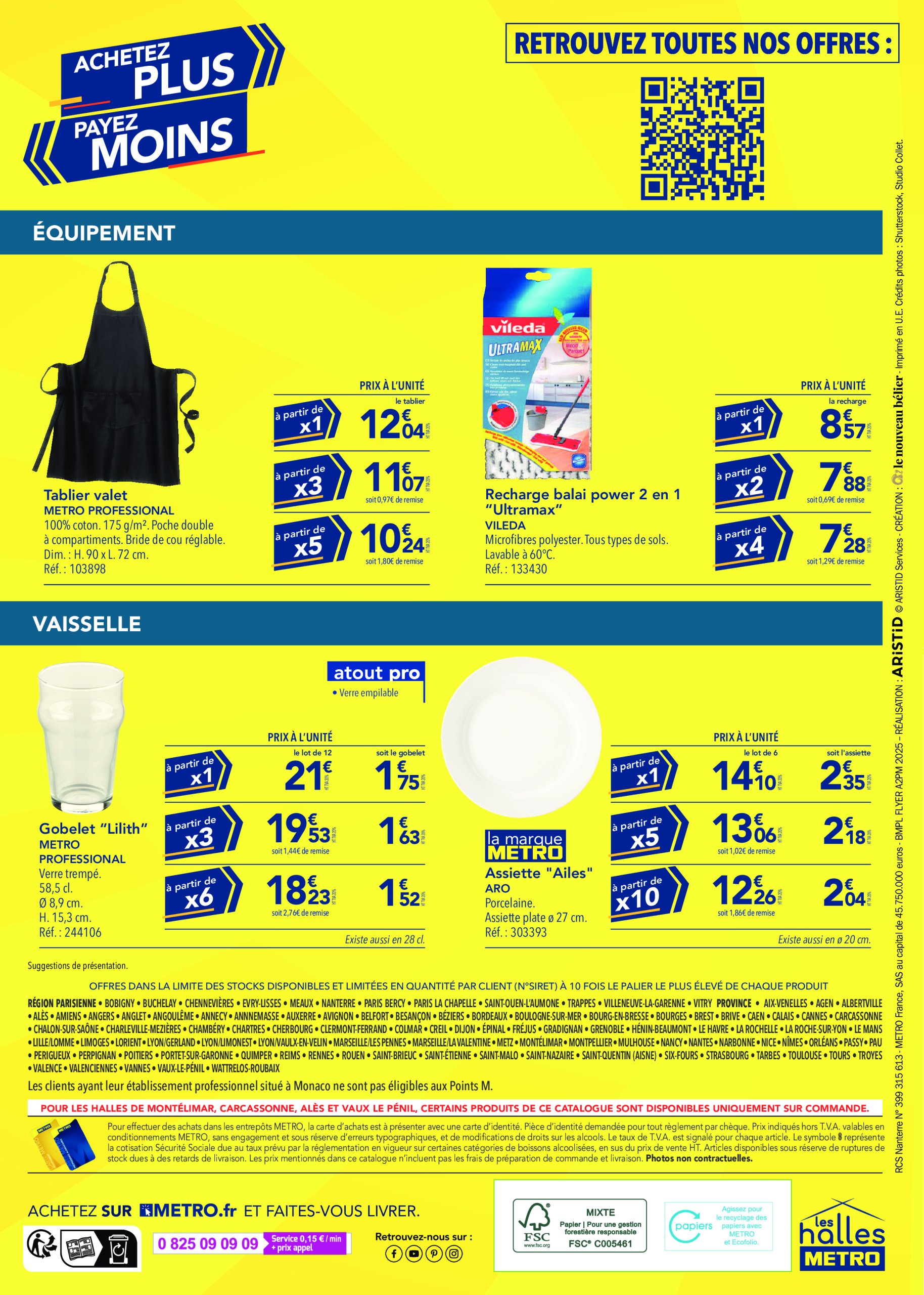 metro - Catalogue Metro - Achetez plus, Payez moins valable dès 27/03 - 23/04 - page: 16
