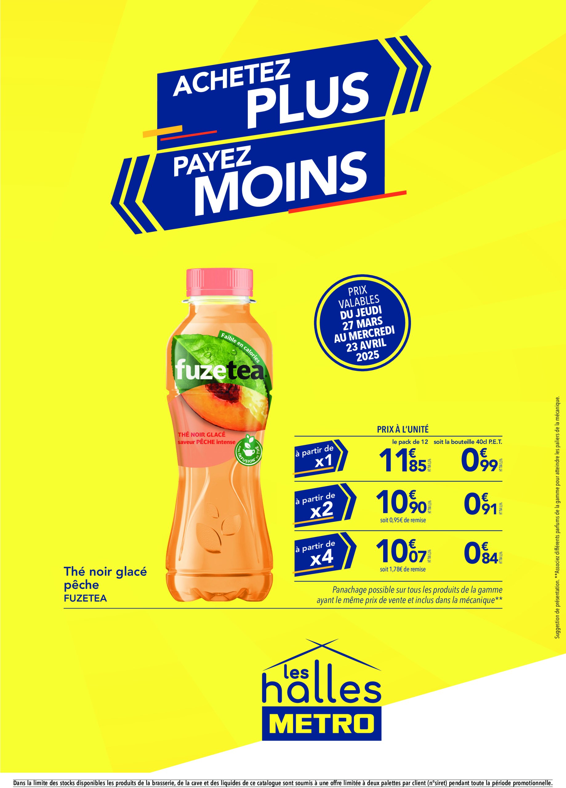 metro - Catalogue Metro - Achetez plus, Payez moins valable dès 27/03 - 23/04