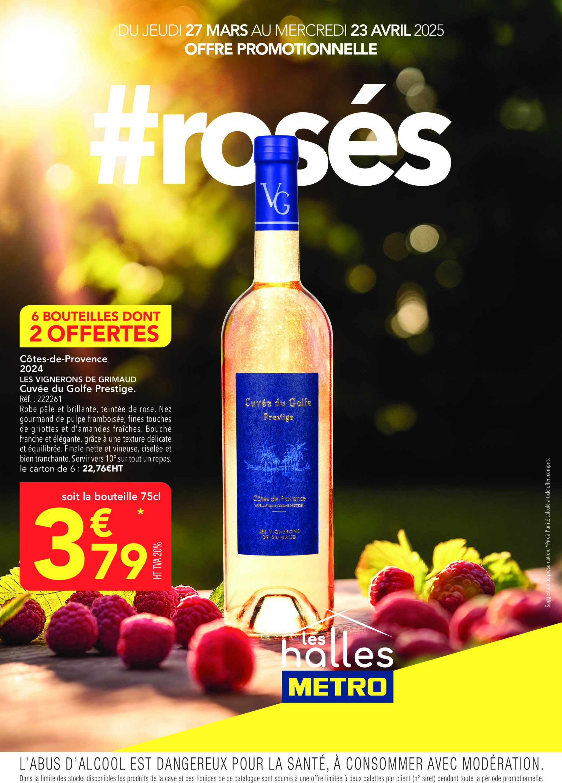 metro - Catalogue Metro - Rosés valable dès 27/03 - 23/04