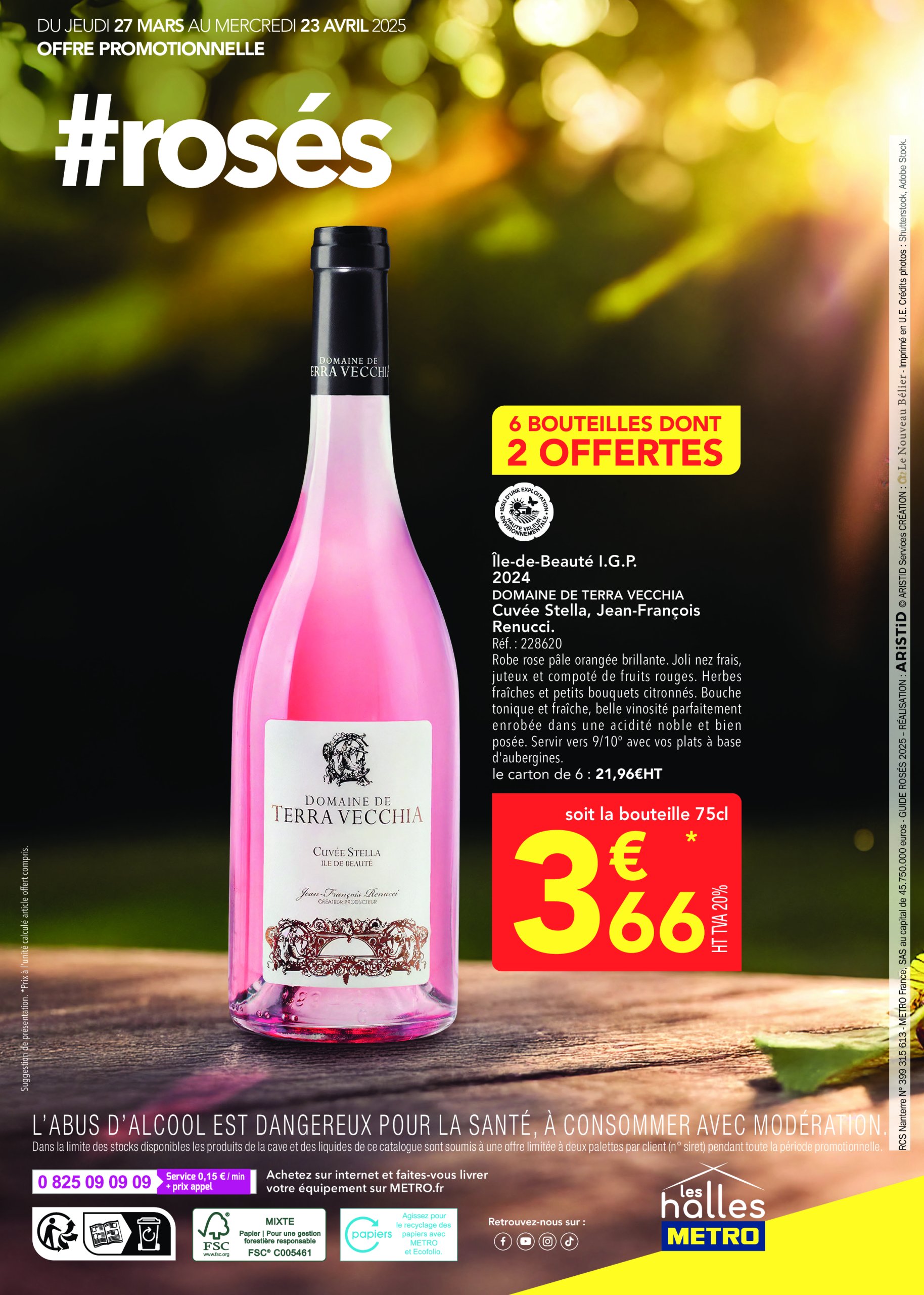 metro - Catalogue Metro - Rosés valable dès 27/03 - 23/04 - page: 8