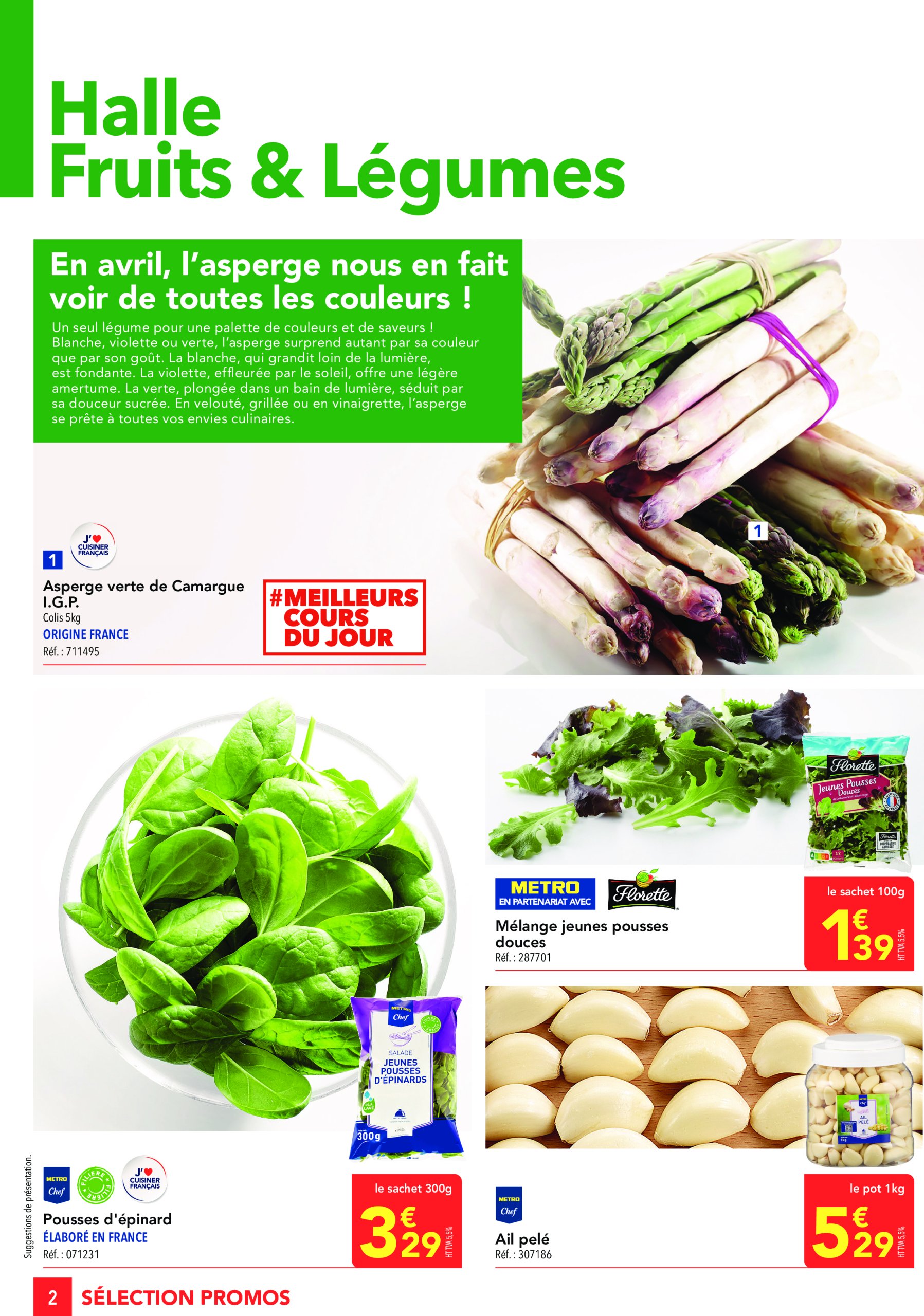 metro - Catalogue Metro - Sélection Promo Restauration valable dès 27/03 - 23/04 - page: 2 metro - Catalogue Metro - Sélection Promo Restauration valable dès 27/03 - 23/04 - page: 2