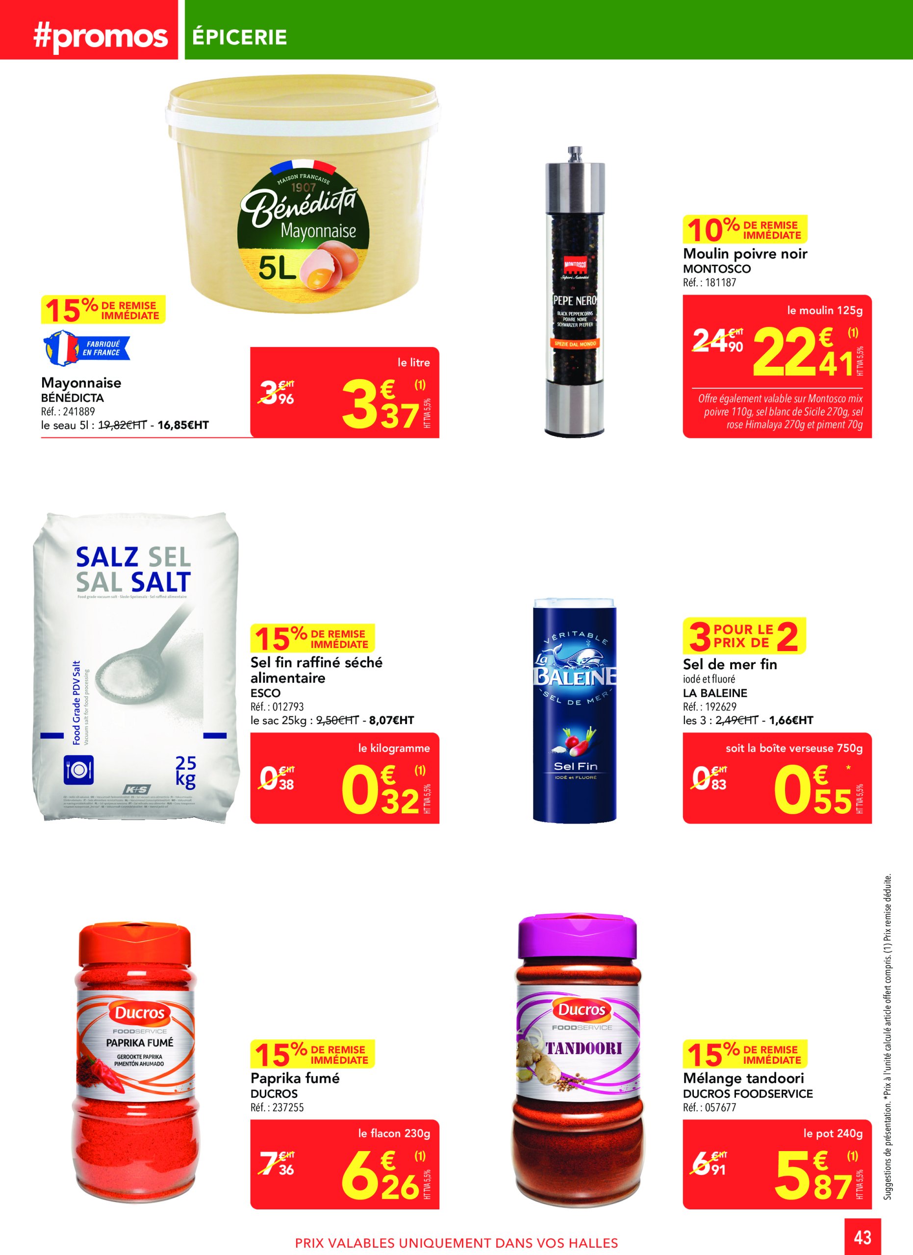 metro - Catalogue Metro - Sélection Promo Restauration valable dès 27/03 - 23/04 - page: 43 metro - Catalogue Metro - Sélection Promo Restauration valable dès 27/03 - 23/04 - page: 43