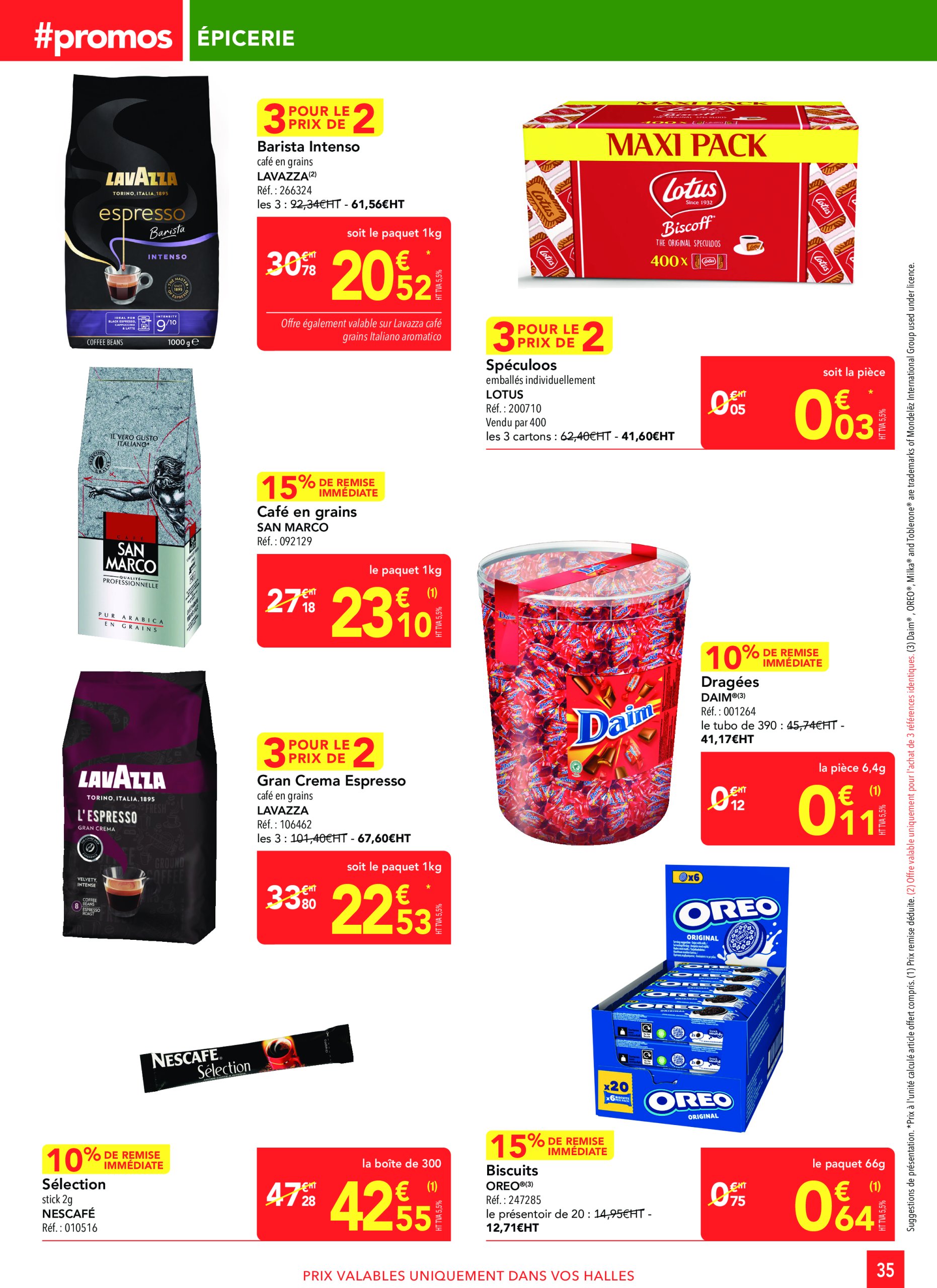 metro - Catalogue Metro - Sélection Promo Restauration valable dès 27/03 - 23/04 - page: 35 metro - Catalogue Metro - Sélection Promo Restauration valable dès 27/03 - 23/04 - page: 35
