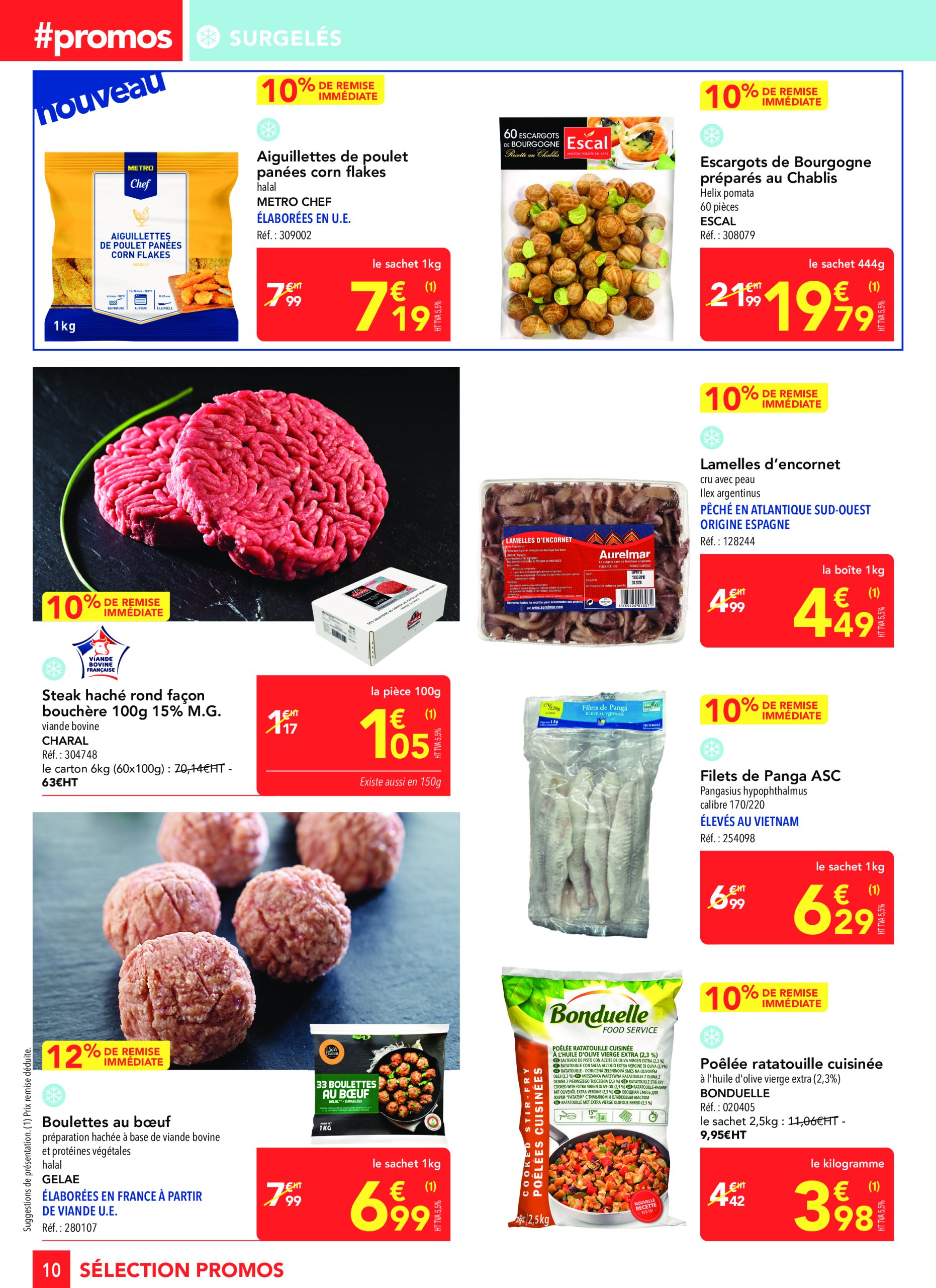 metro - Catalogue Metro - Sélection Promo Restauration valable dès 27/03 - 23/04 - page: 10 metro - Catalogue Metro - Sélection Promo Restauration valable dès 27/03 - 23/04 - page: 10