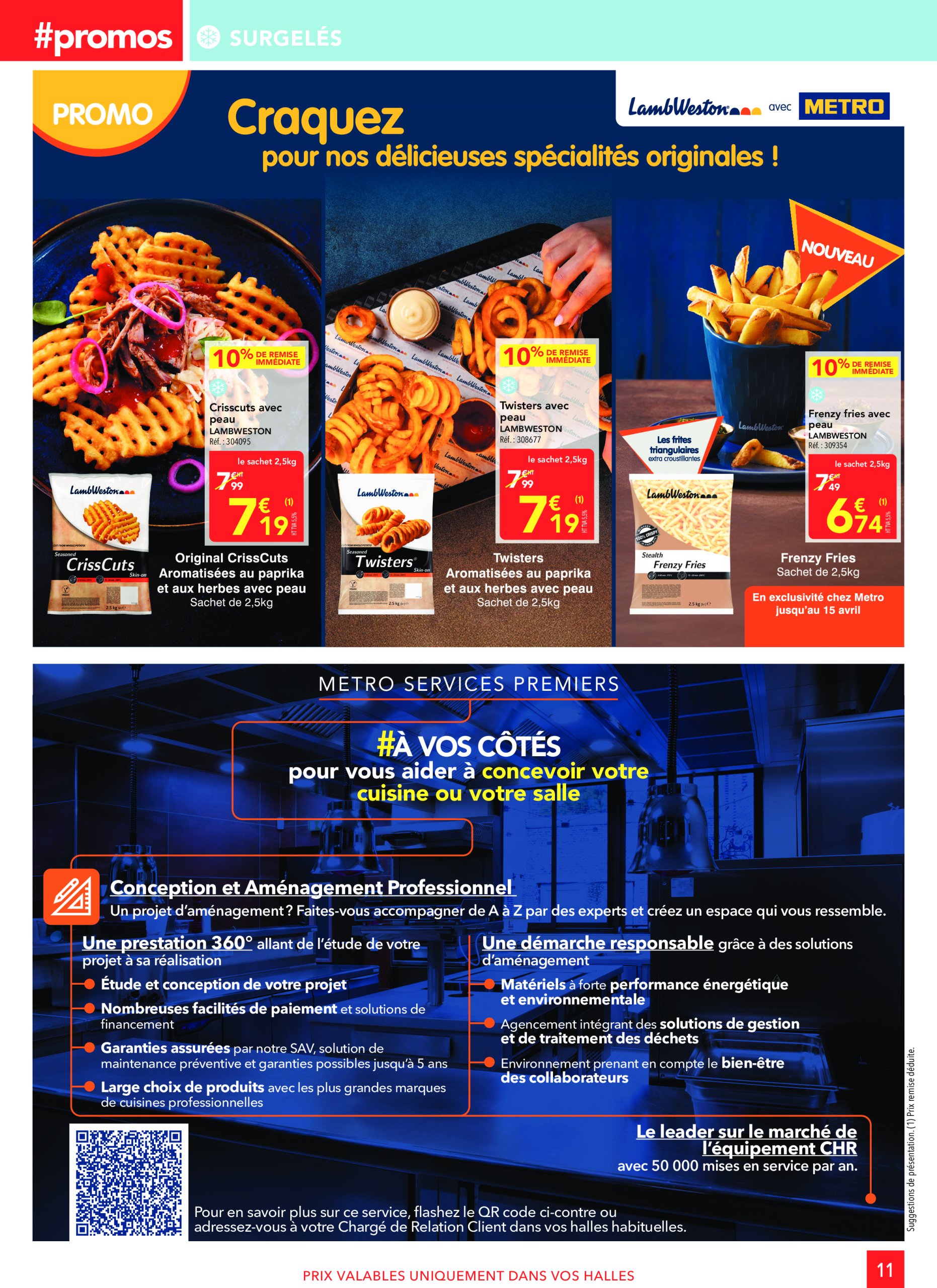 metro - Catalogue Metro - Sélection Promo Restauration valable dès 27/03 - 23/04 - page: 11 metro - Catalogue Metro - Sélection Promo Restauration valable dès 27/03 - 23/04 - page: 11