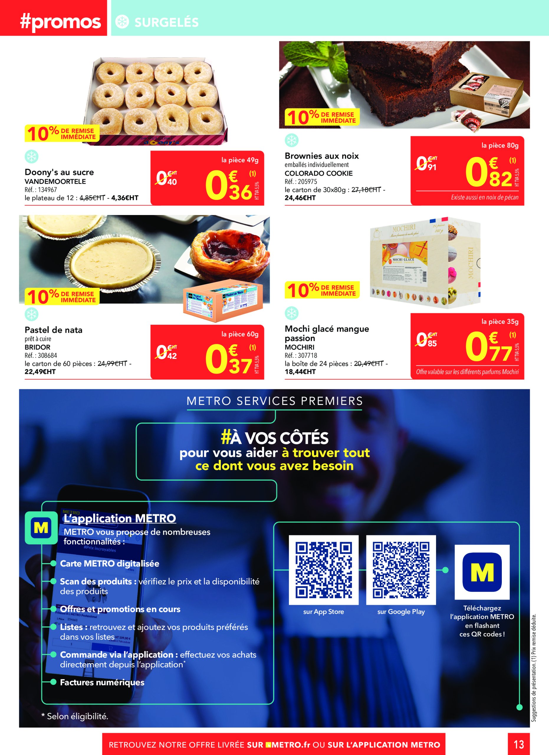 metro - Catalogue Metro - Sélection Promo Restauration valable dès 27/03 - 23/04 - page: 13 metro - Catalogue Metro - Sélection Promo Restauration valable dès 27/03 - 23/04 - page: 13