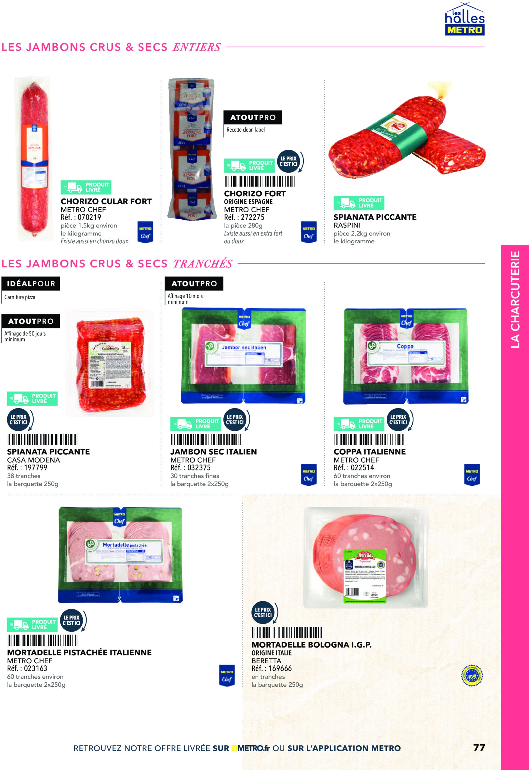 metro - Catalogue Metro valable dès 24/04 - 31/12 - page: 77 metro - Catalogue Metro valable dès 24/04 - 31/12 - page: 77