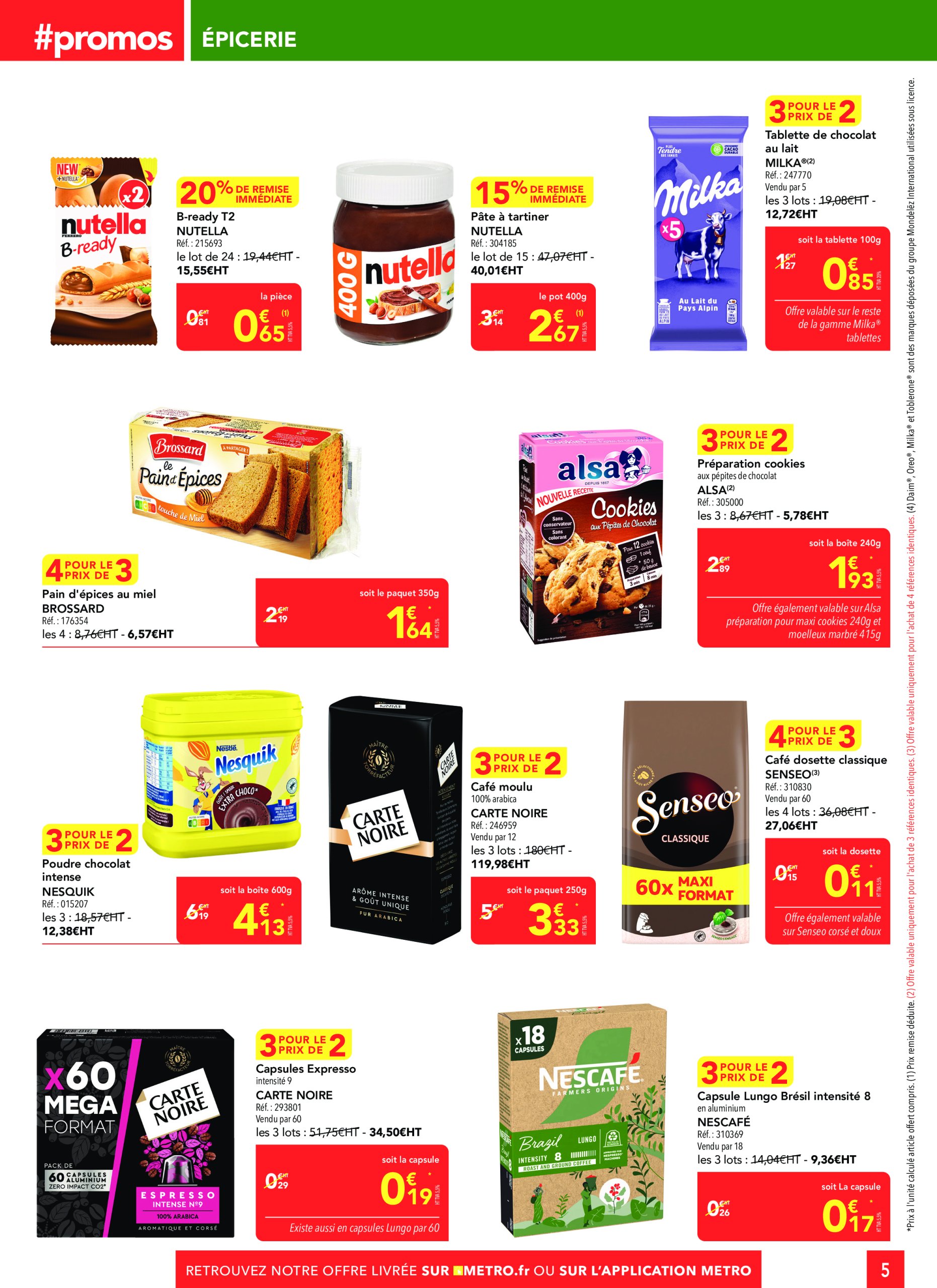 metro - Catalogue Metro - Sélection Promos Revendeurs valable du 19/06 au 02/07 - page: 5