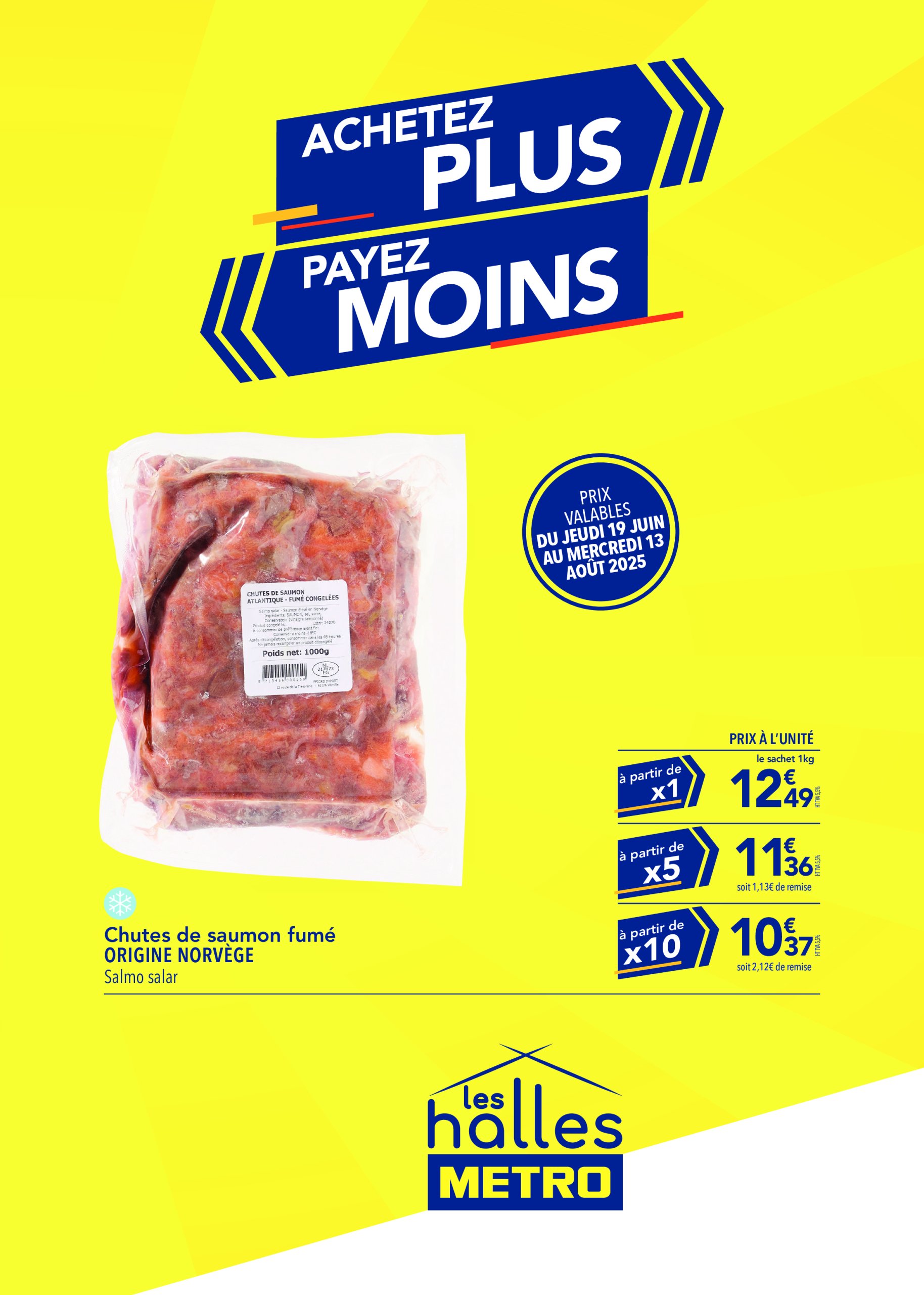 metro - Catalogue Metro - Achetez plus, payez moins valable du 19/06 au 13/08
