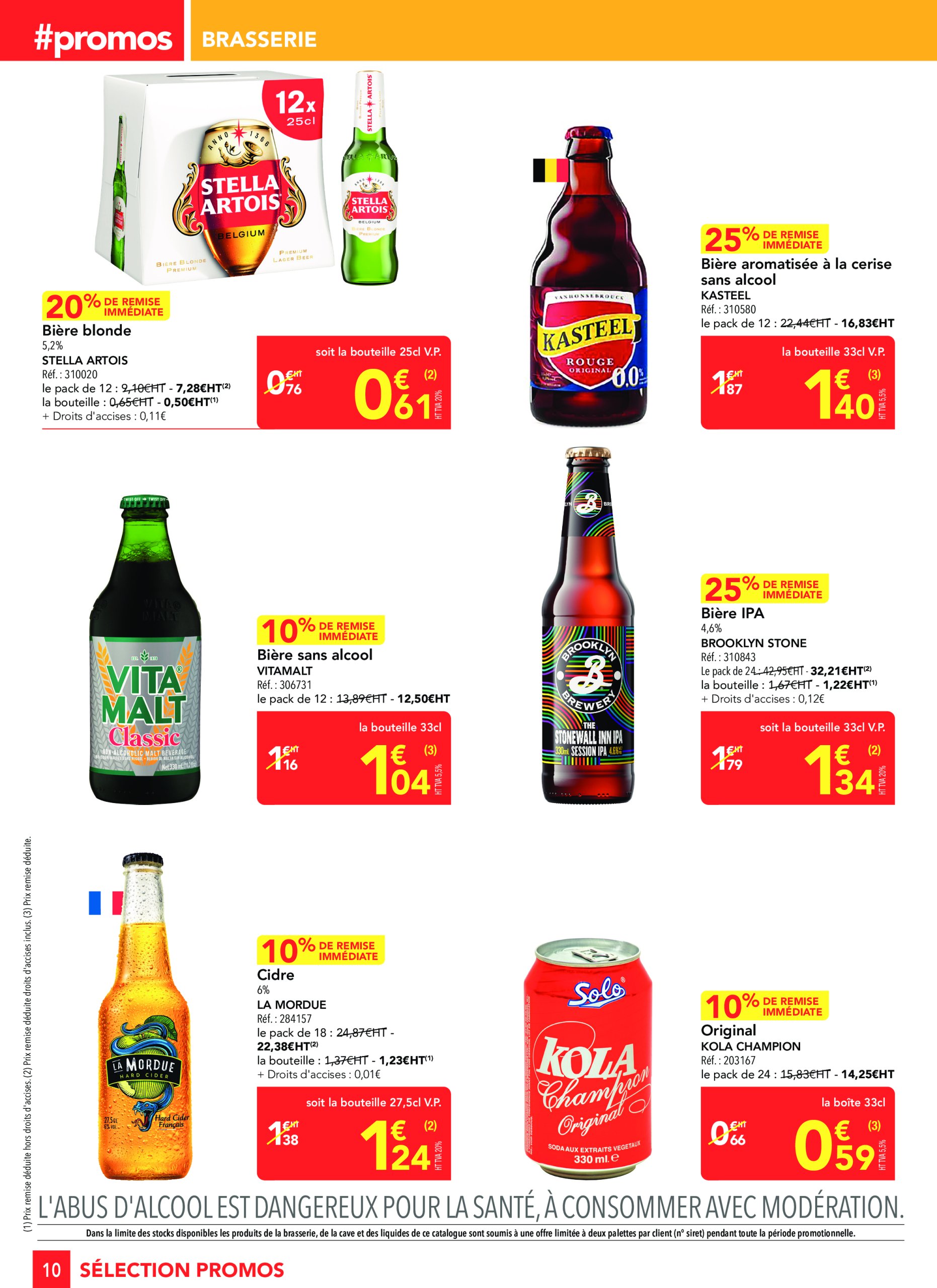 metro - Catalogue Metro - Sélection Promos Supplément valable du 19/06 au 16/07 - page: 10