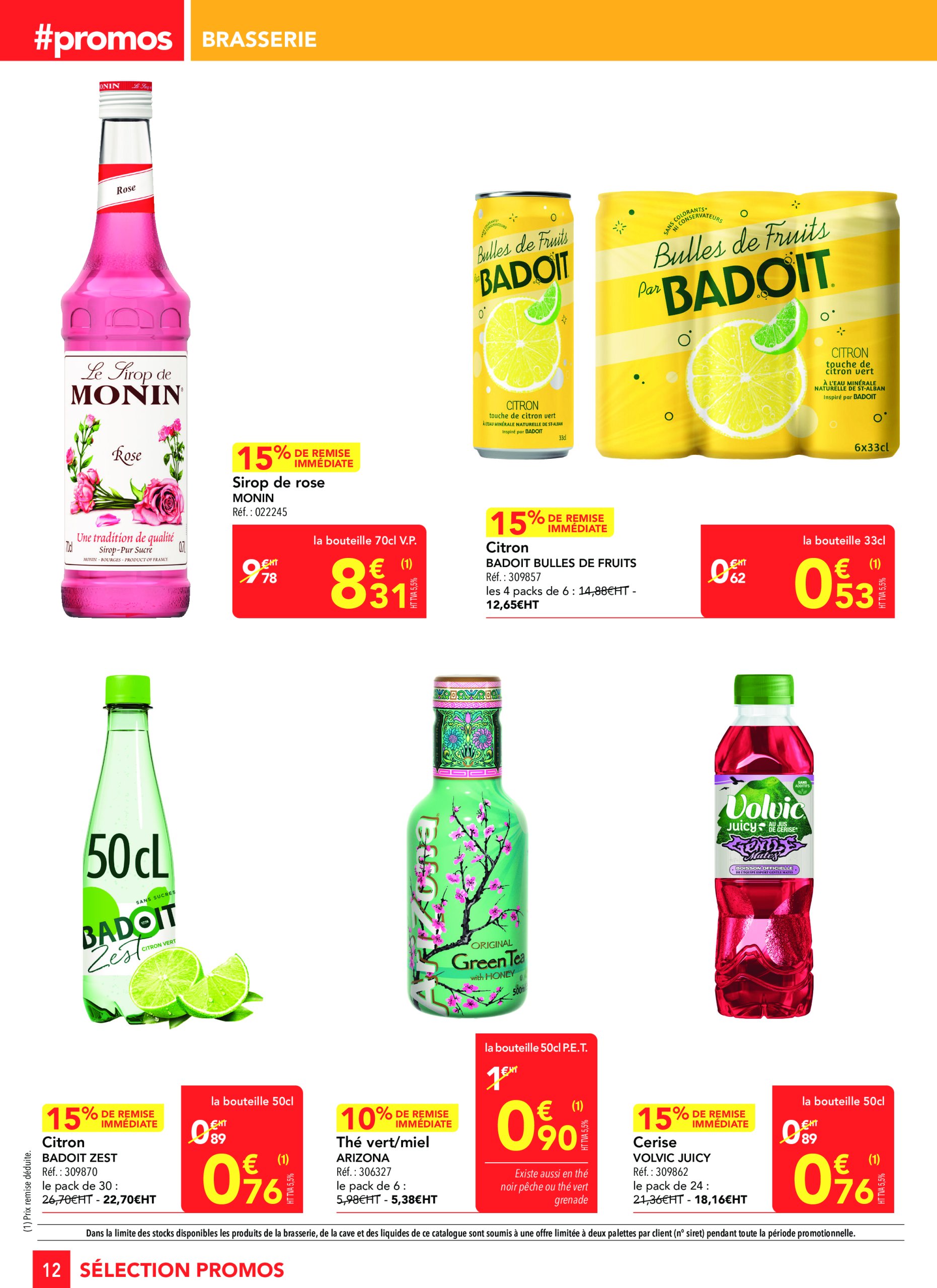 metro - Catalogue Metro - Sélection Promos Supplément valable du 19/06 au 16/07 - page: 12