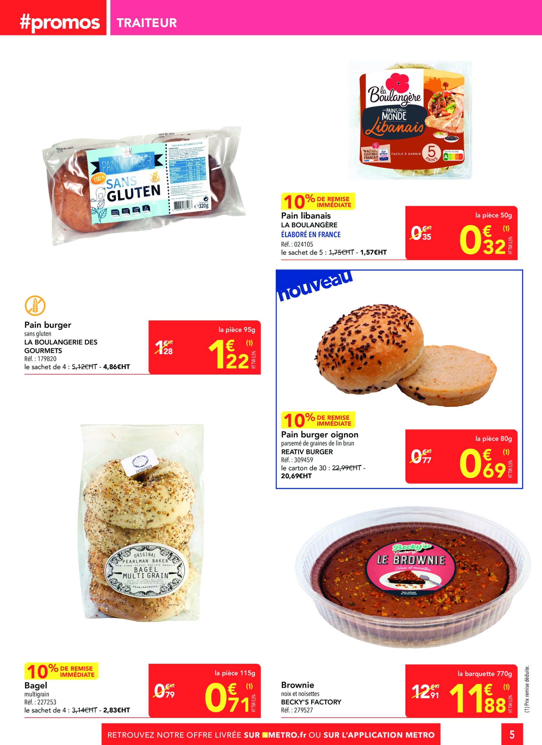 metro - Catalogue Metro - Sélection Promos Supplément valable du 19/06 au 16/07 - page: 5