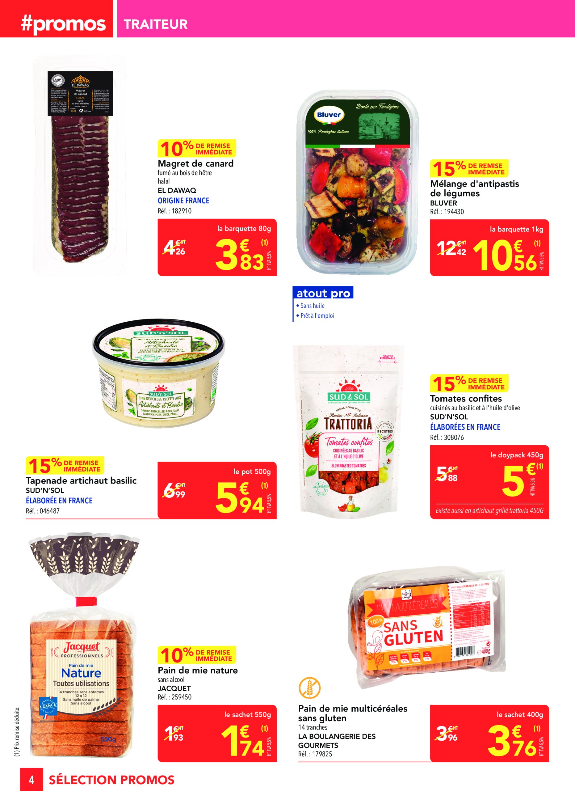 metro - Catalogue Metro - Sélection Promos Supplément valable du 19/06 au 16/07 - page: 4