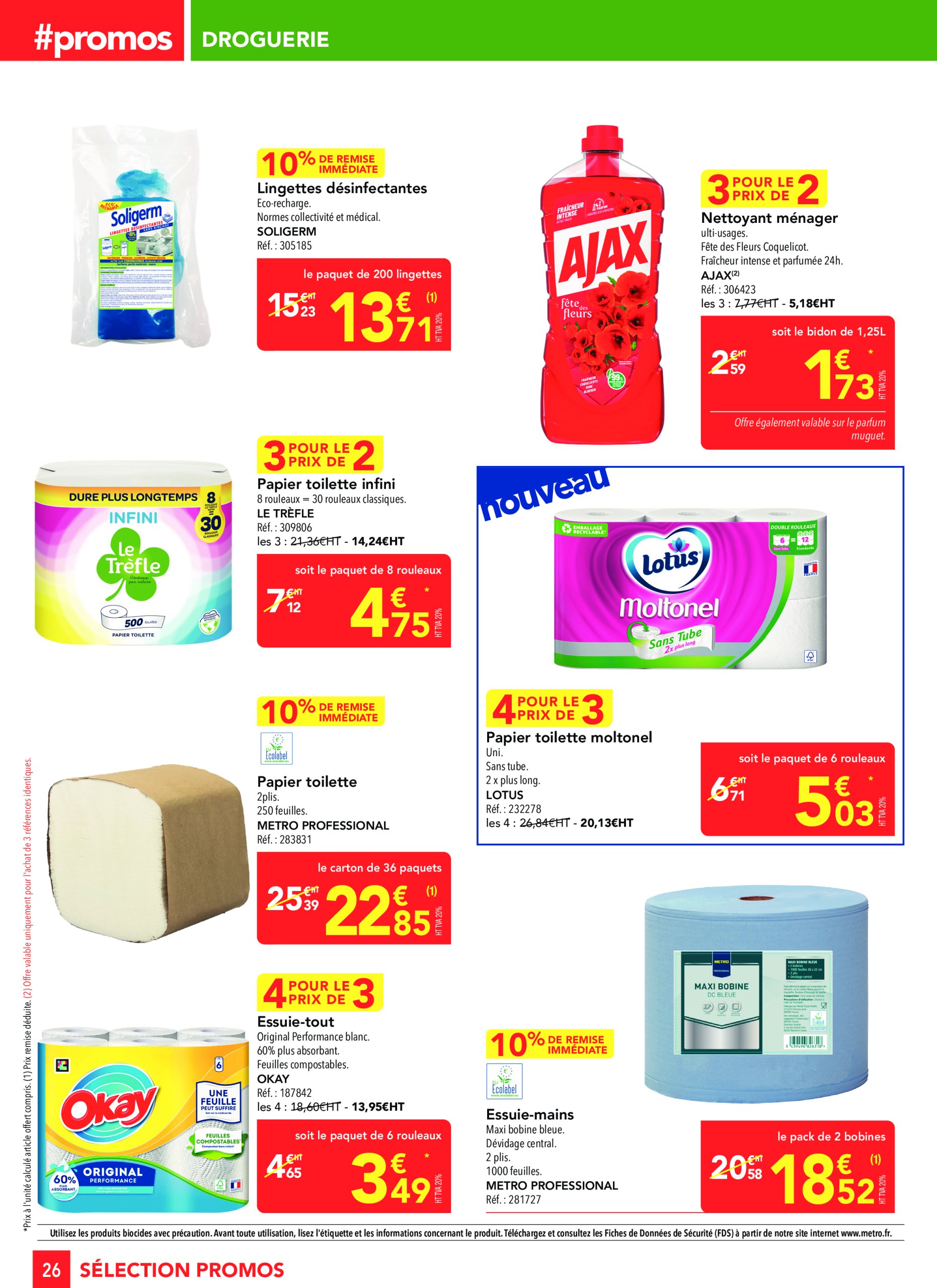 metro - Catalogue Metro - Sélection Promos Supplément valable du 19/06 au 16/07 - page: 26