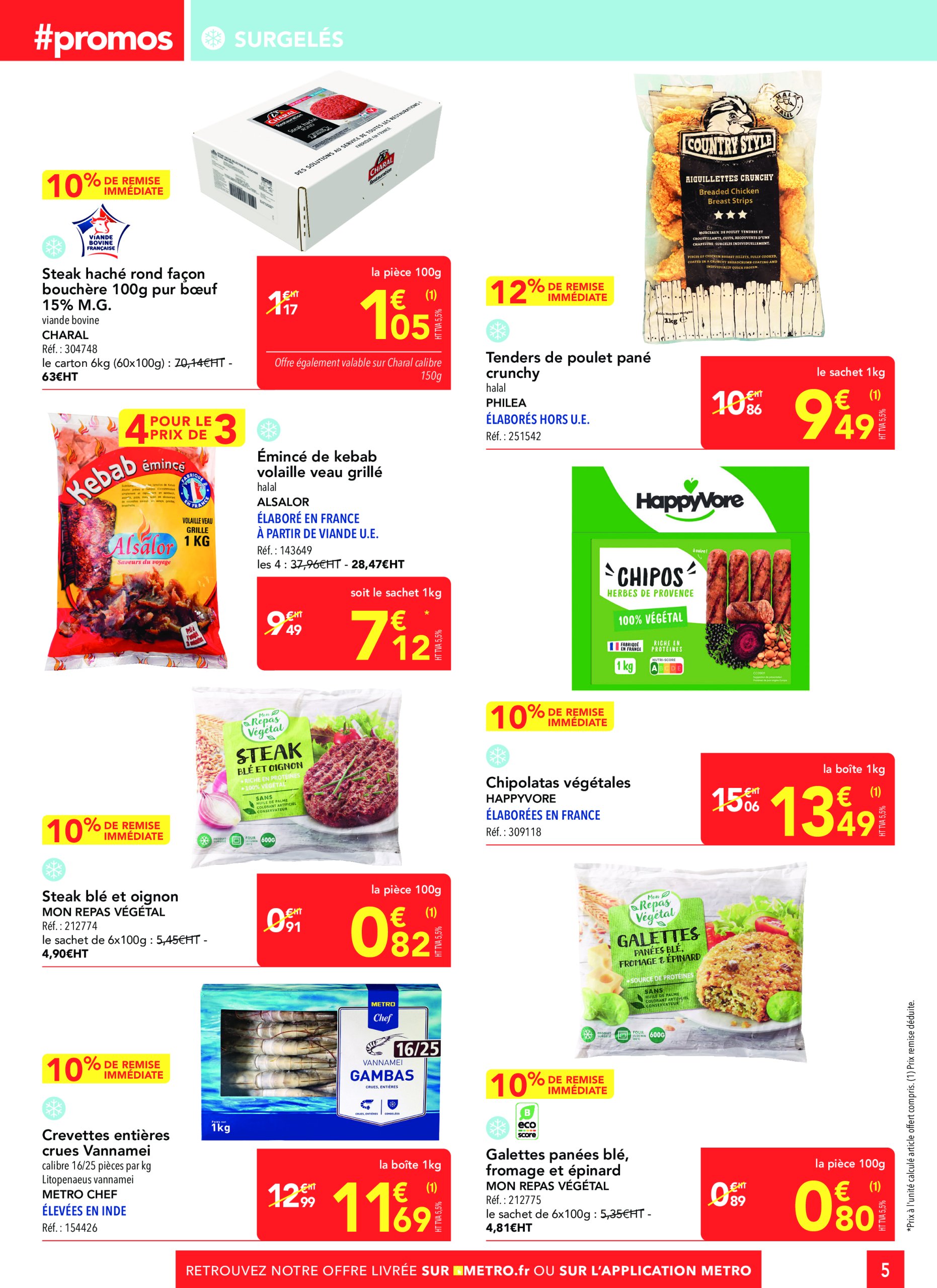 metro - Catalogue Metro - Sélection Promos Restauration valable du 19/06 au 16/07 - page: 5 metro - Catalogue Metro - Sélection Promos Restauration valable du 19/06 au 16/07 - page: 5