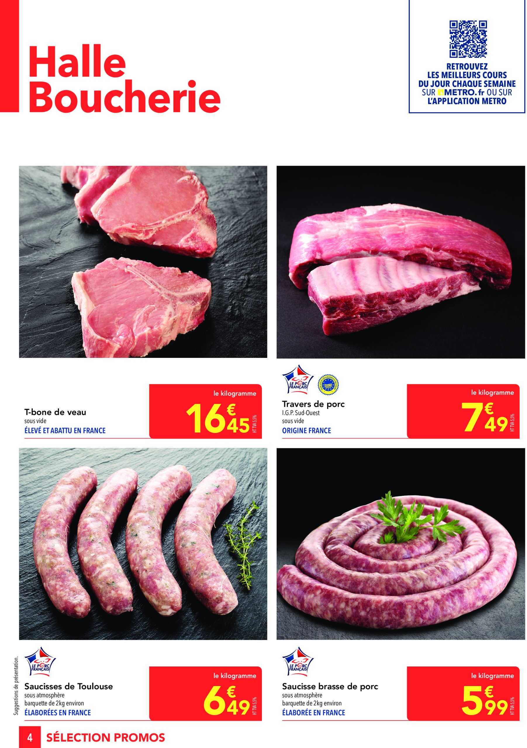 metro - Catalogue Metro - Sélection Promos Restauration valable du 19/06 au 16/07 - page: 4 metro - Catalogue Metro - Sélection Promos Restauration valable du 19/06 au 16/07 - page: 4