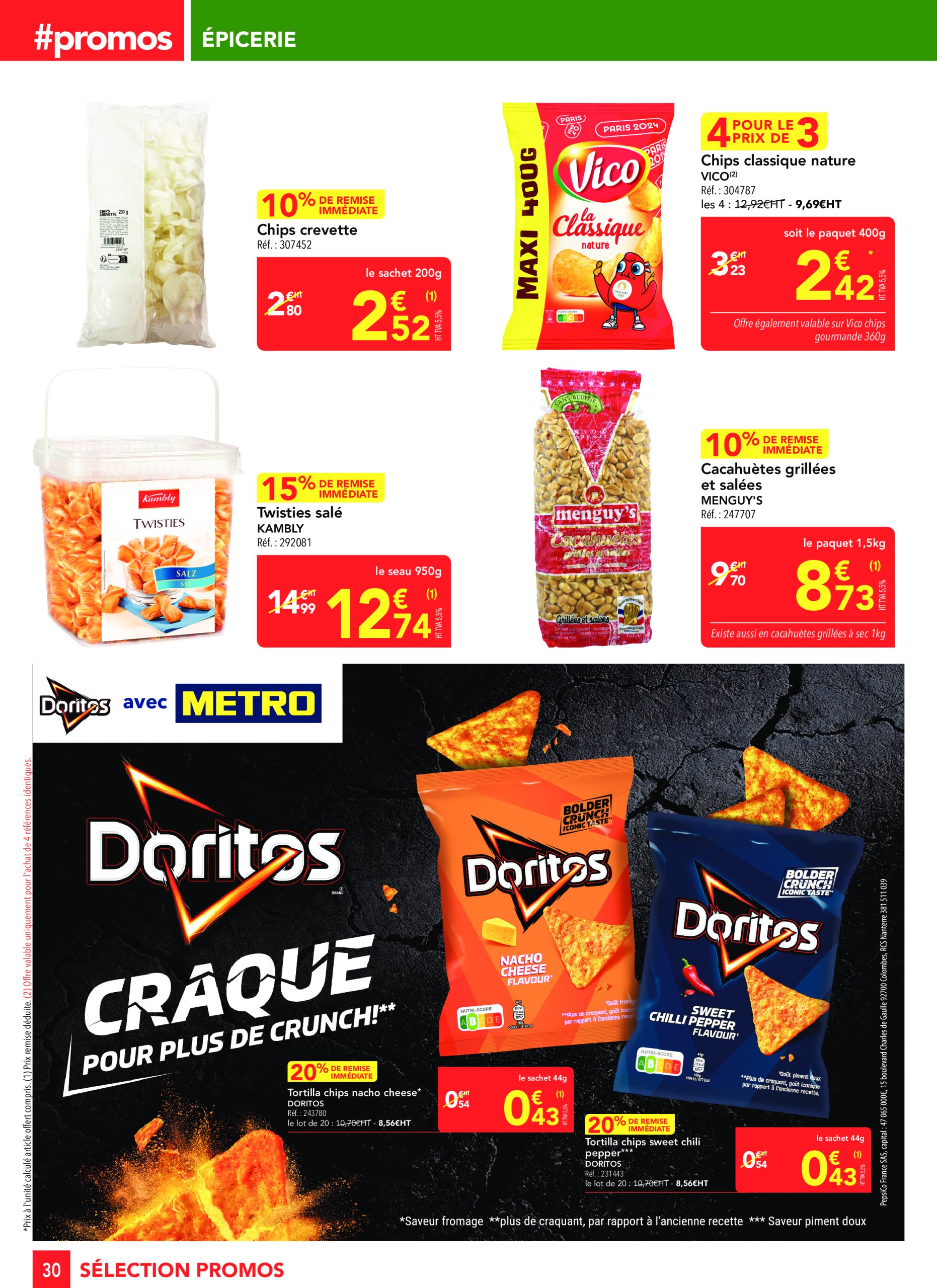 metro - Catalogue Metro - Sélection Promos Restauration valable du 19/06 au 16/07 - page: 30 metro - Catalogue Metro - Sélection Promos Restauration valable du 19/06 au 16/07 - page: 30