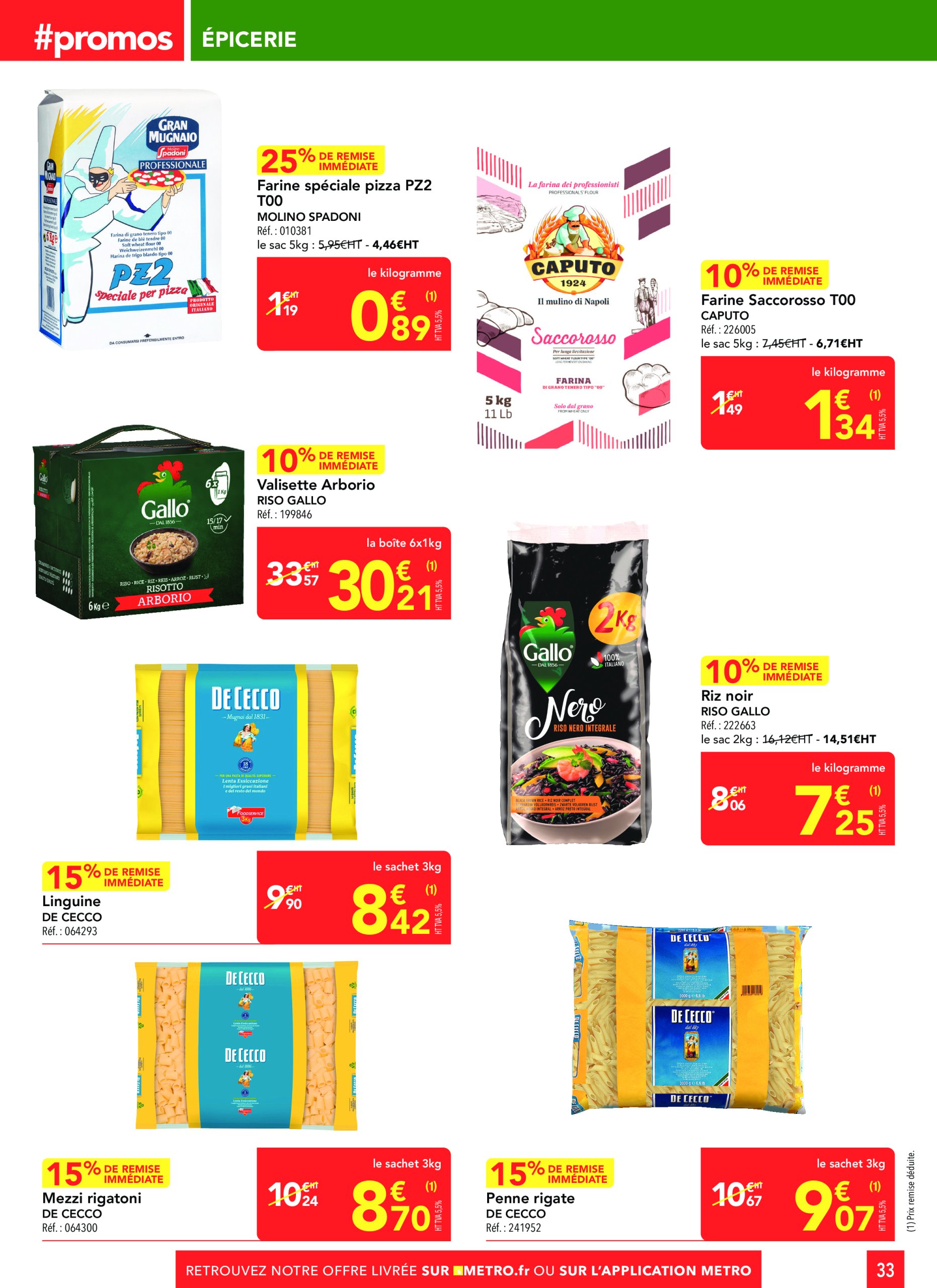 metro - Catalogue Metro - Sélection Promos Restauration valable du 19/06 au 16/07 - page: 33 metro - Catalogue Metro - Sélection Promos Restauration valable du 19/06 au 16/07 - page: 33