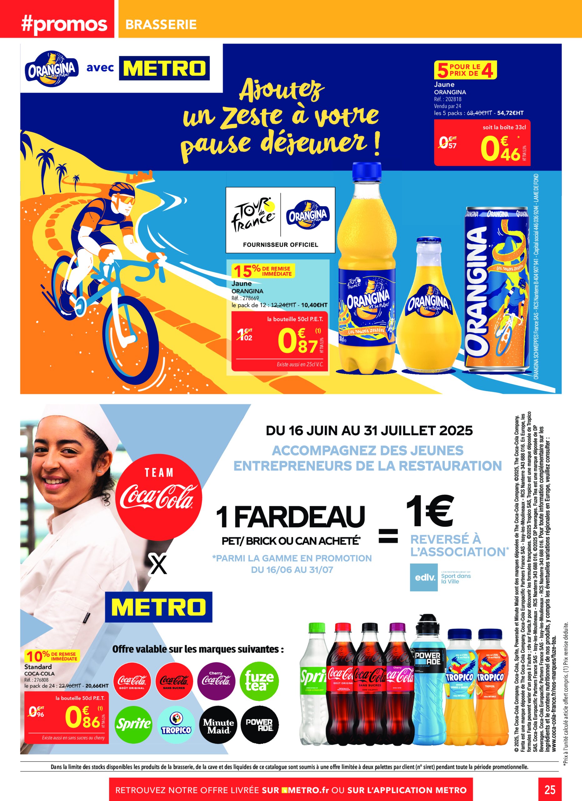 metro - Catalogue Metro - Sélection Promos Restauration valable du 19/06 au 16/07 - page: 25 metro - Catalogue Metro - Sélection Promos Restauration valable du 19/06 au 16/07 - page: 25
