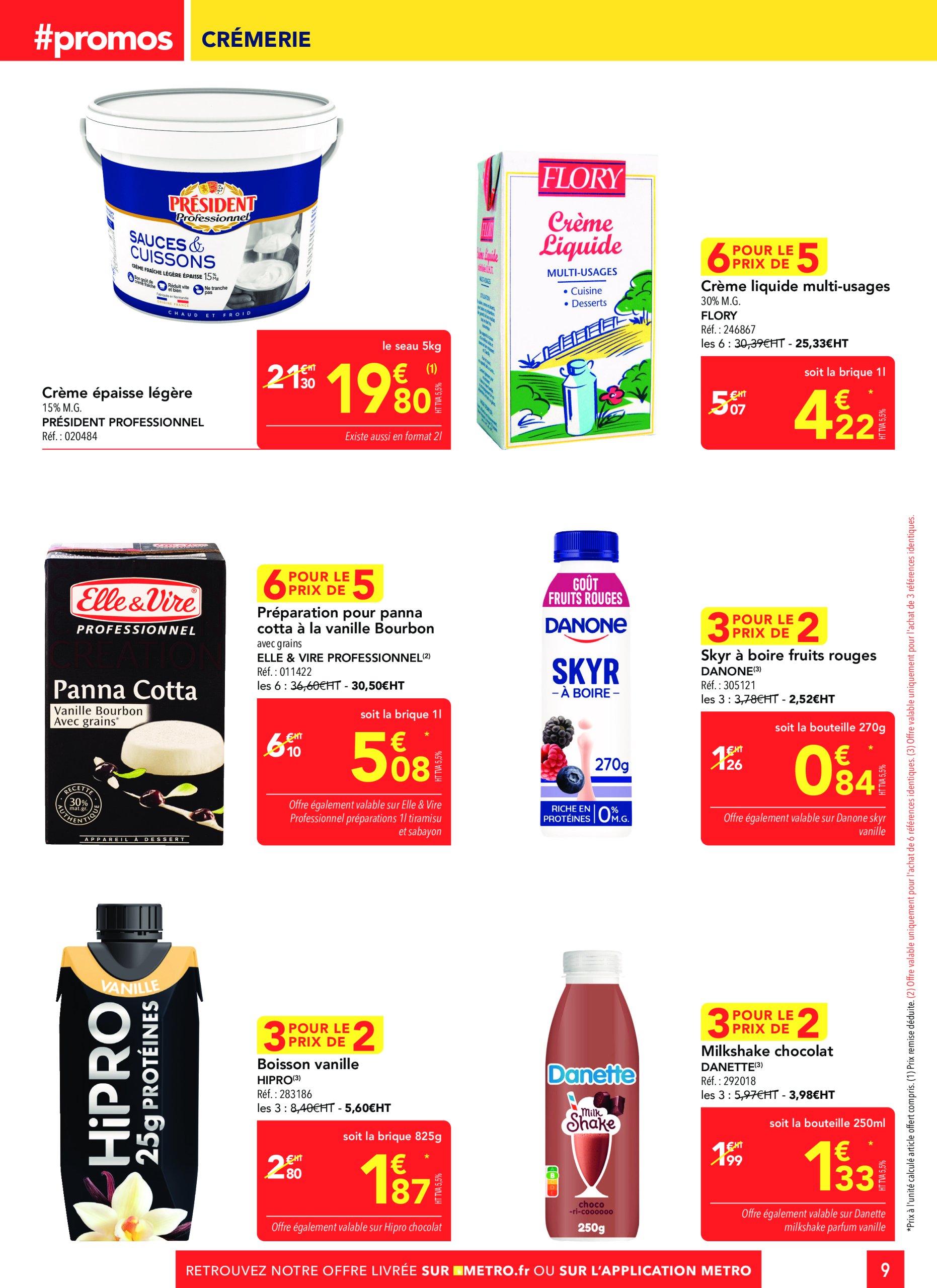 metro - Catalogue Metro - Sélection Promos Restauration valable du 19/06 au 16/07 - page: 9 metro - Catalogue Metro - Sélection Promos Restauration valable du 19/06 au 16/07 - page: 9