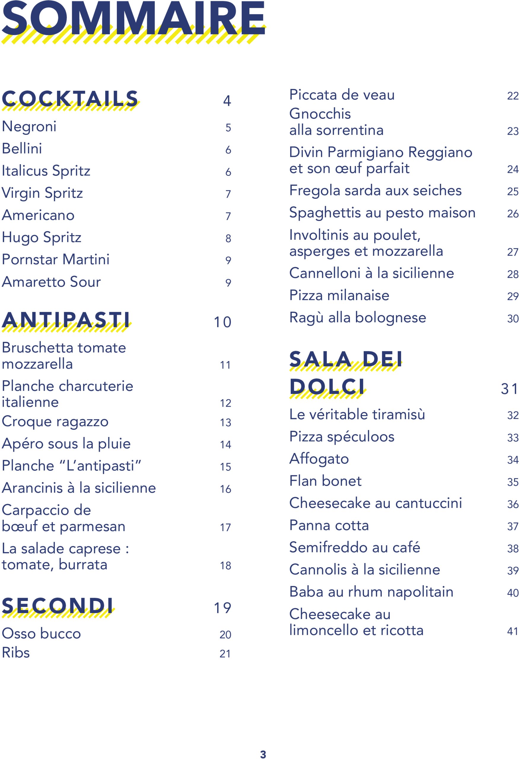 metro - Catalogue Metro - Livret recettes Italie valable du 17/06 au 31/12 - page: 3 metro - Catalogue Metro - Livret recettes Italie valable du 17/06 au 31/12 - page: 3