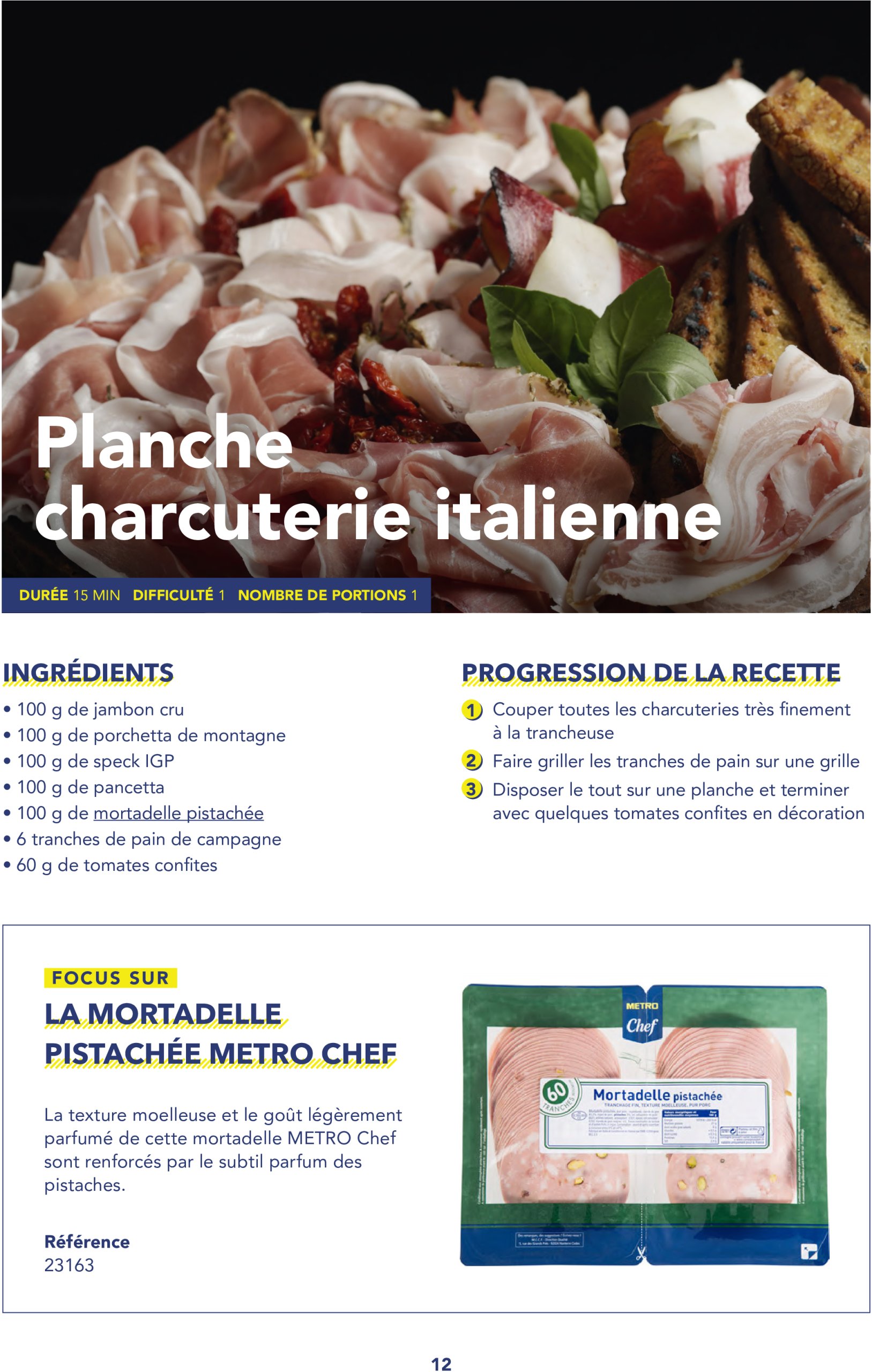 metro - Catalogue Metro - Livret recettes Italie valable du 17/06 au 31/12 - page: 12 metro - Catalogue Metro - Livret recettes Italie valable du 17/06 au 31/12 - page: 12