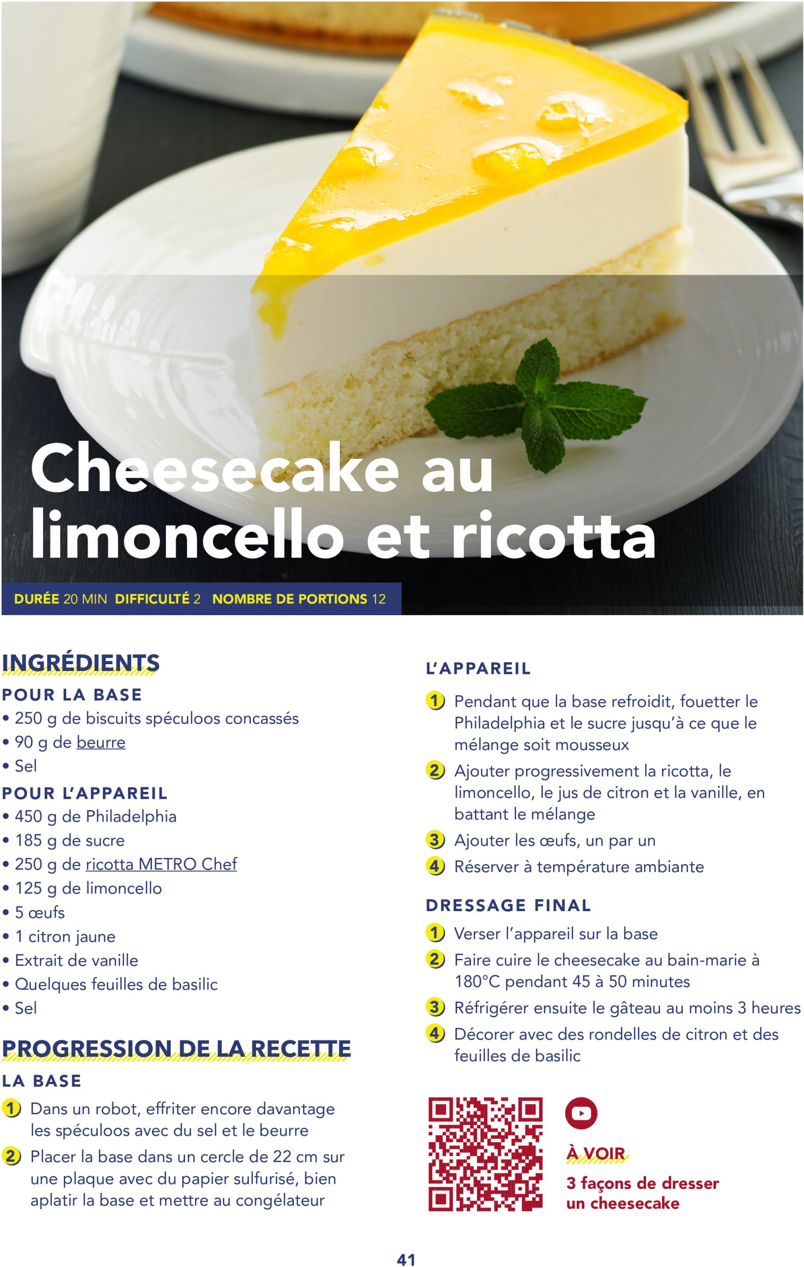 metro - Catalogue Metro - Livret recettes Italie valable du 17/06 au 31/12 - page: 41 metro - Catalogue Metro - Livret recettes Italie valable du 17/06 au 31/12 - page: 41