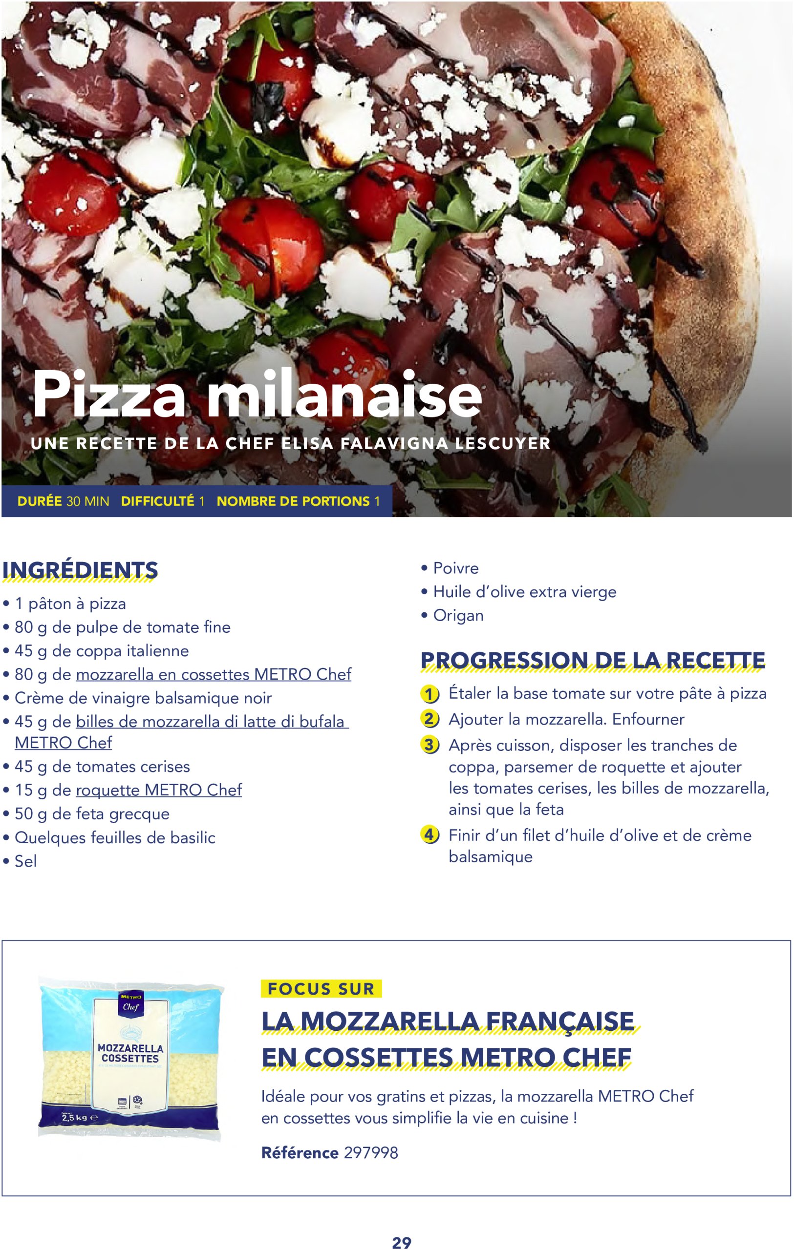 metro - Catalogue Metro - Livret recettes Italie valable du 17/06 au 31/12 - page: 29 metro - Catalogue Metro - Livret recettes Italie valable du 17/06 au 31/12 - page: 29