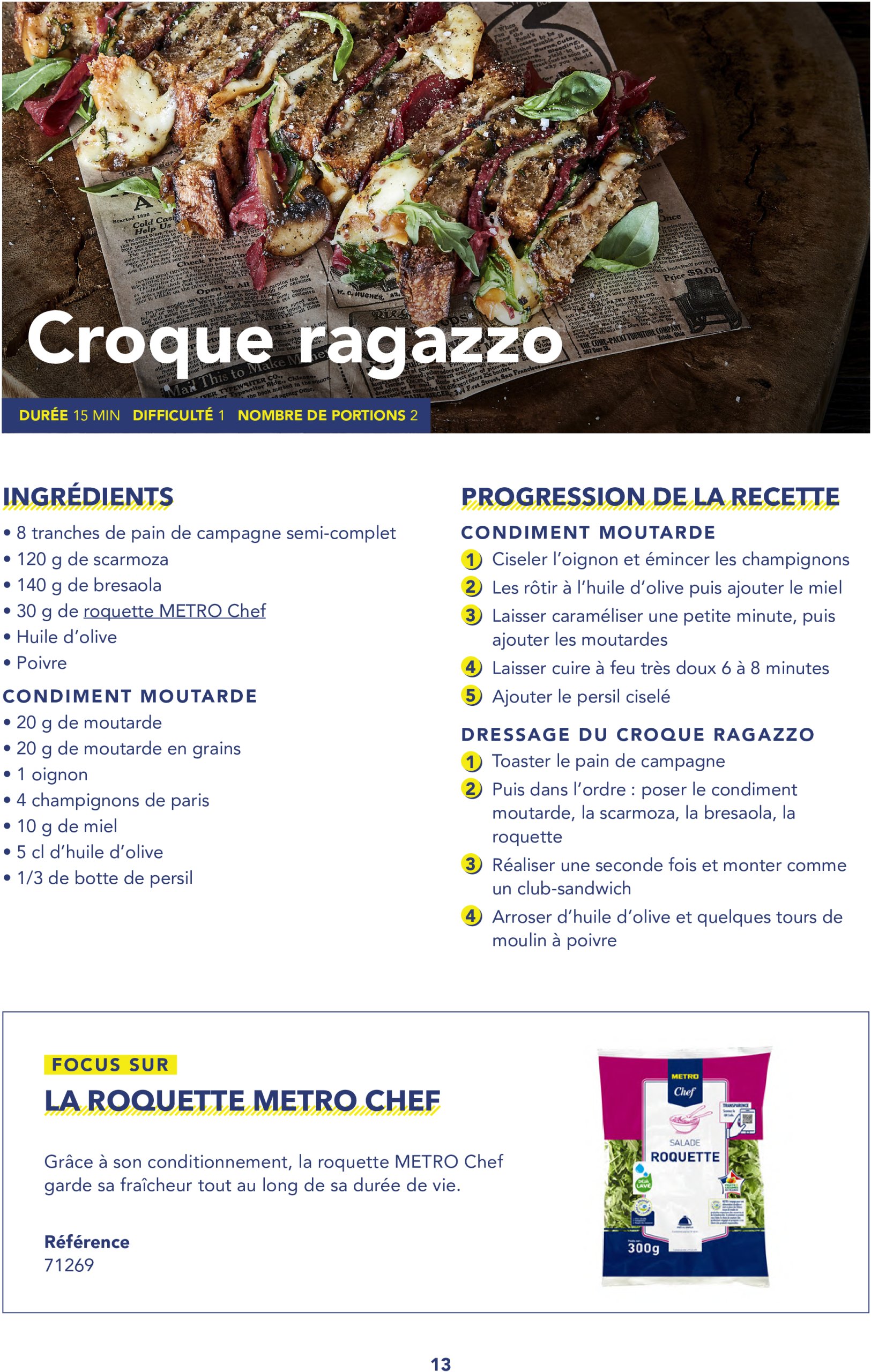 metro - Catalogue Metro - Livret recettes Italie valable du 17/06 au 31/12 - page: 13 metro - Catalogue Metro - Livret recettes Italie valable du 17/06 au 31/12 - page: 13