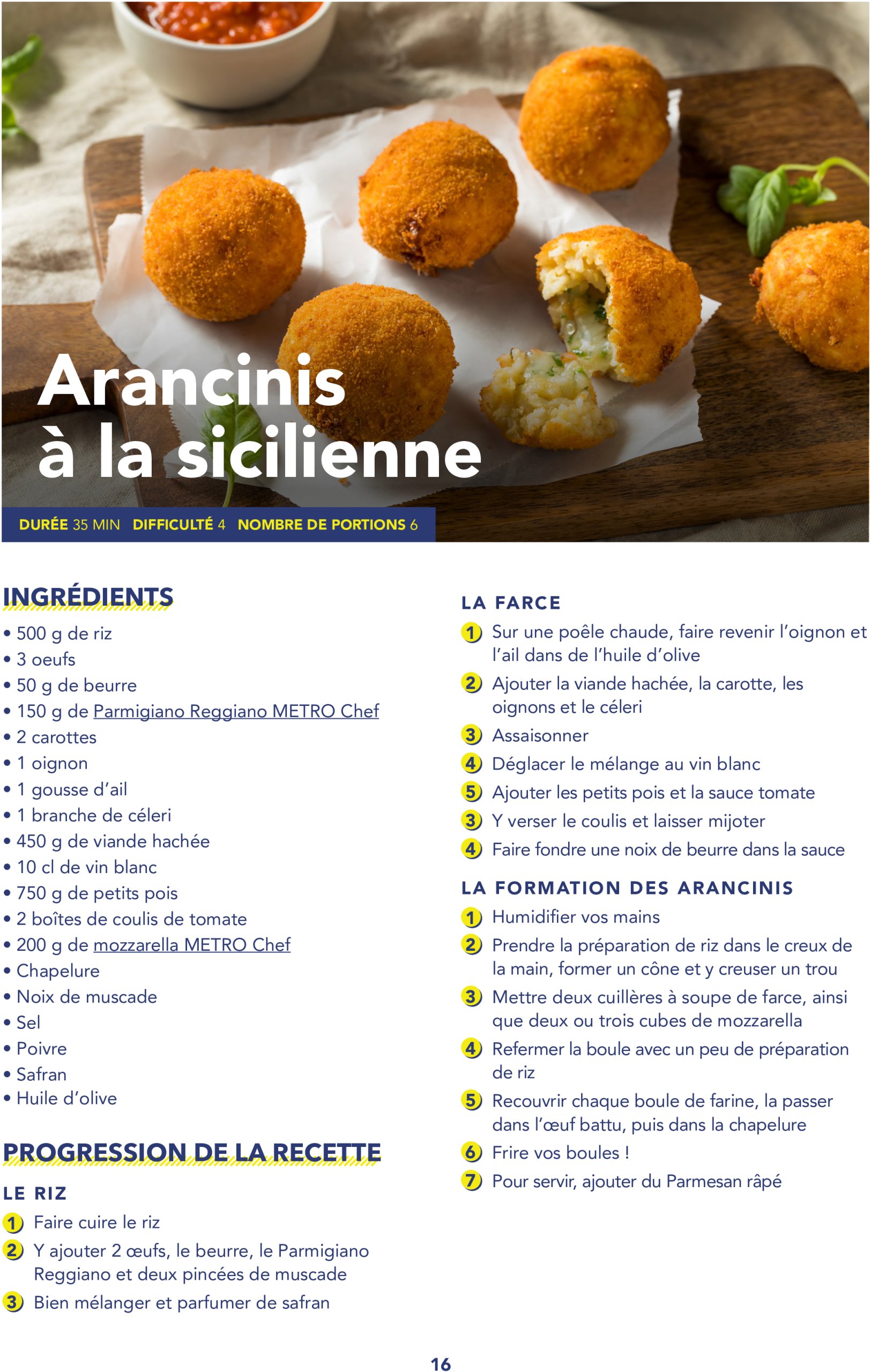metro - Catalogue Metro - Livret recettes Italie valable du 17/06 au 31/12 - page: 16 metro - Catalogue Metro - Livret recettes Italie valable du 17/06 au 31/12 - page: 16