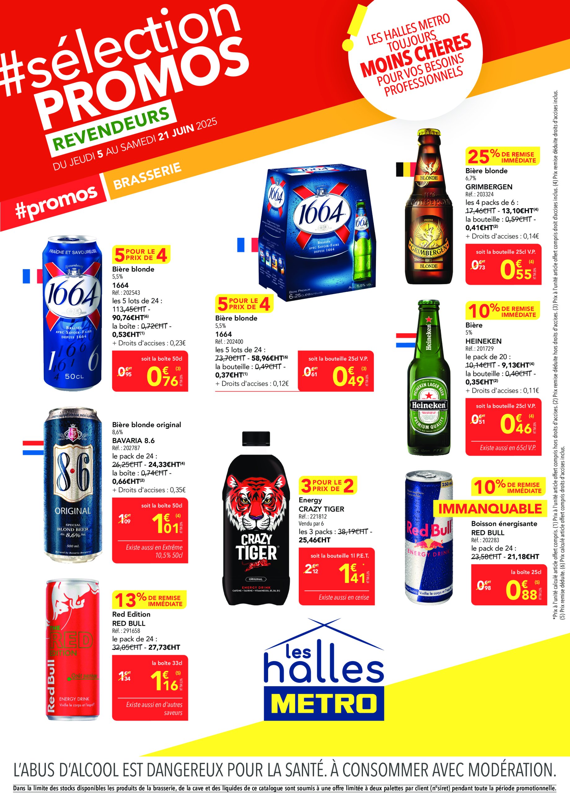 metro - Catalogue Metro - Sélections Promos Revendeurs valable du 05/06 au 21/06