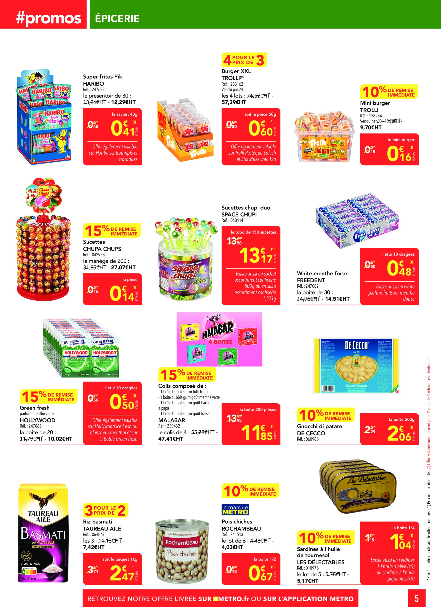 metro - Catalogue Metro - Sélections Promos Revendeurs valable du 05/06 au 21/06 - page: 5