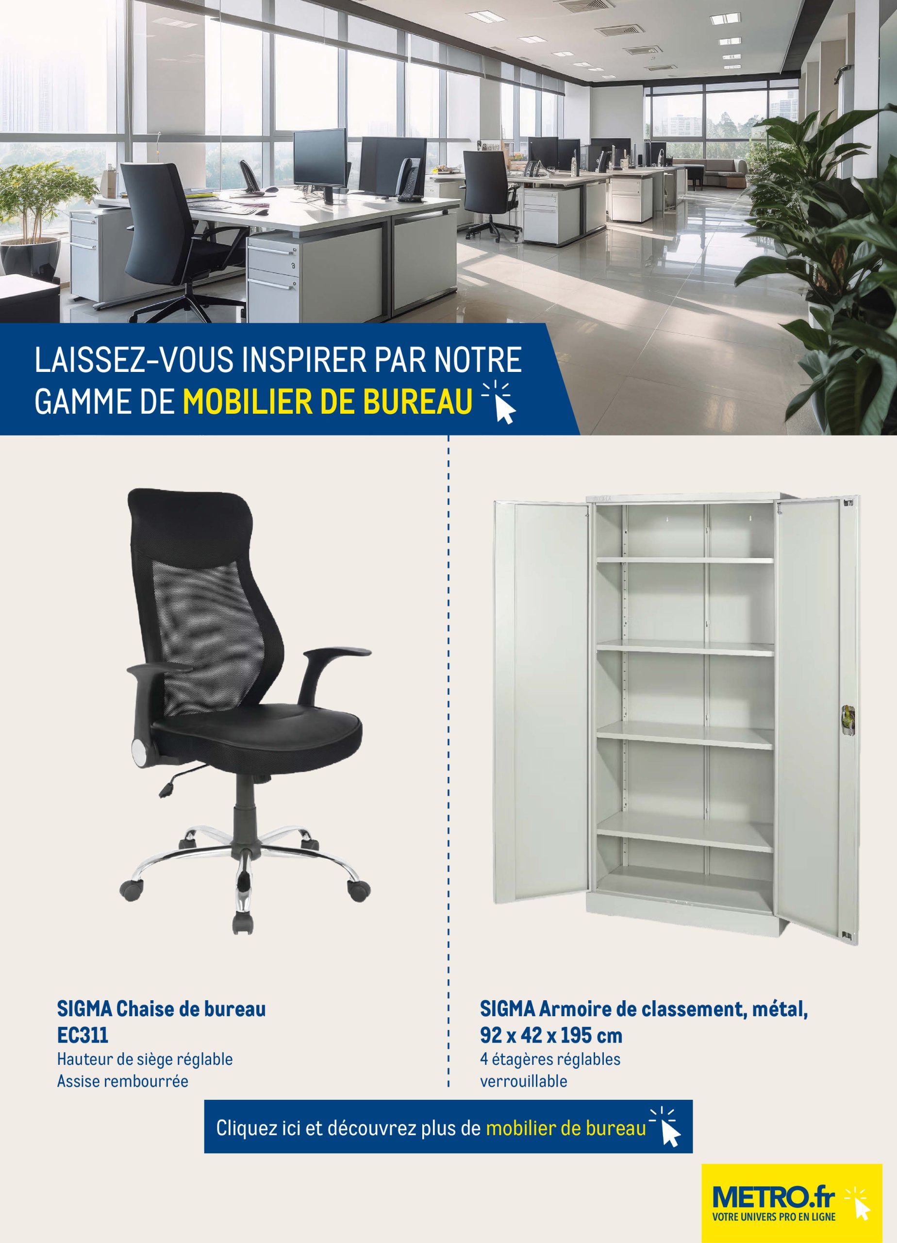 metro - Catalogue Metro - Tout pour votre Bureau valable du 23/05 au 31/12 - page: 3