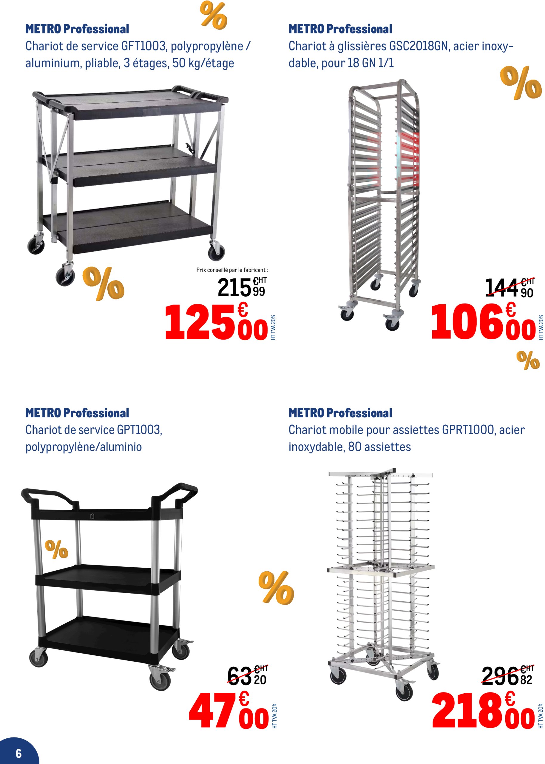 metro - Catalogue Metro - Sélection Promos valable du 22/05 au 18/06 - page: 6