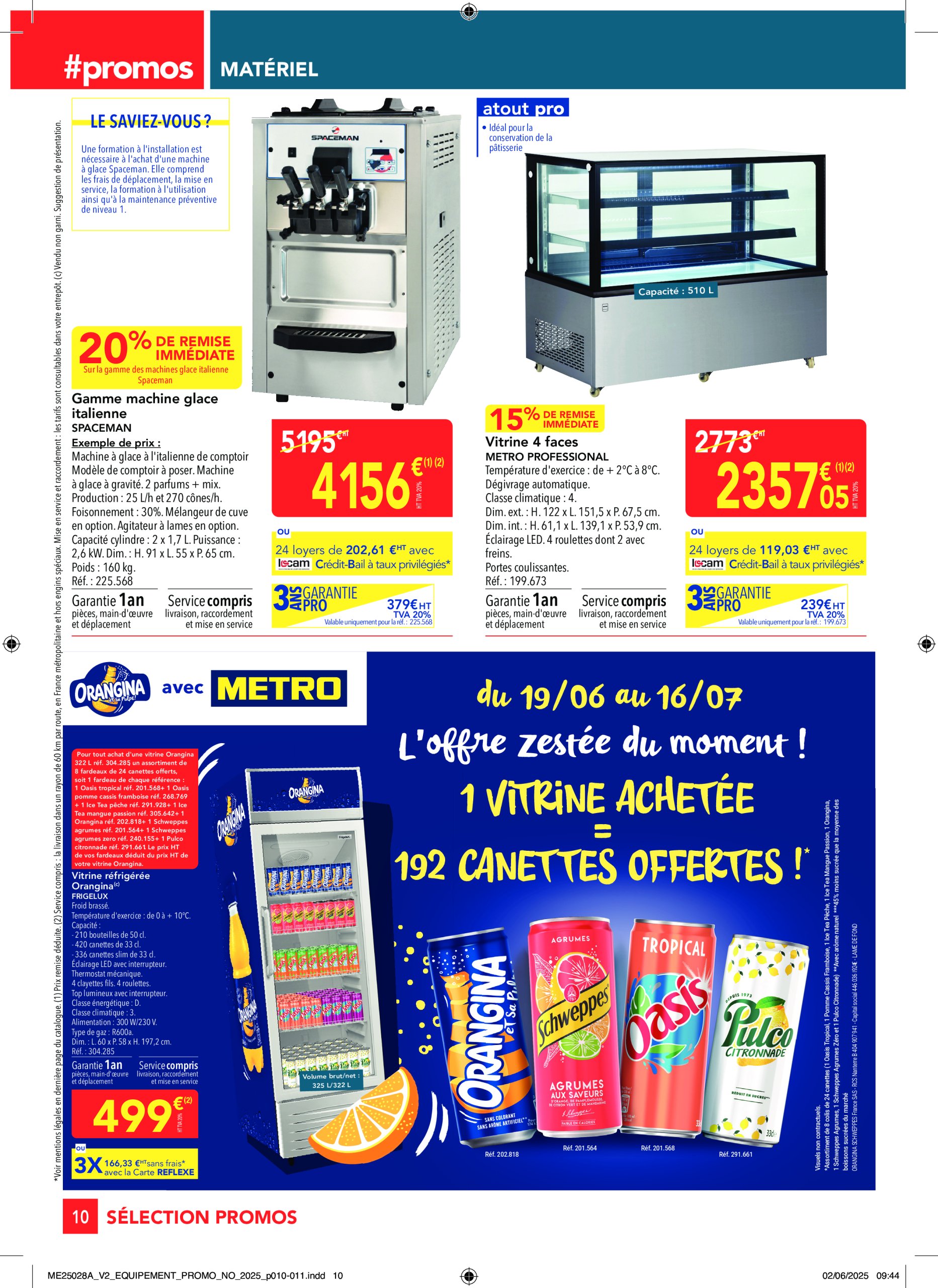 metro - Catalogue Metro - Sélection Equipement valable du 19/06 au 16/07 - page: 10