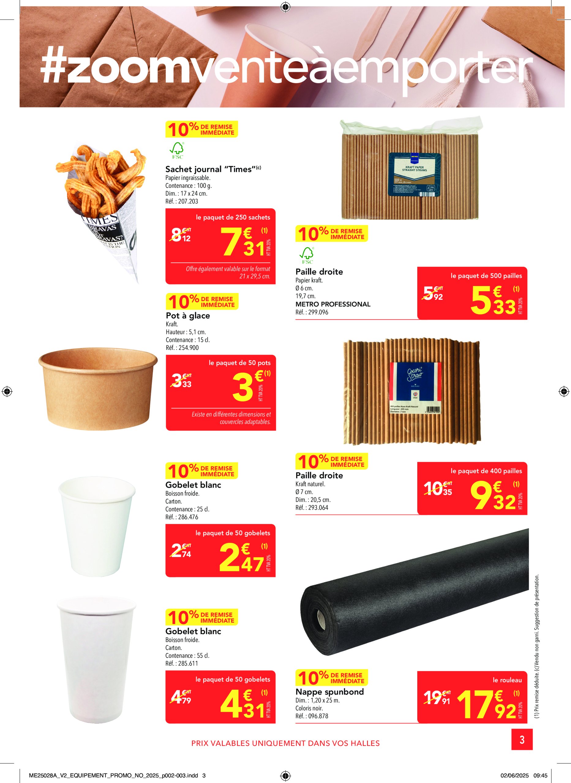 metro - Catalogue Metro - Sélection Equipement valable du 19/06 au 16/07 - page: 3