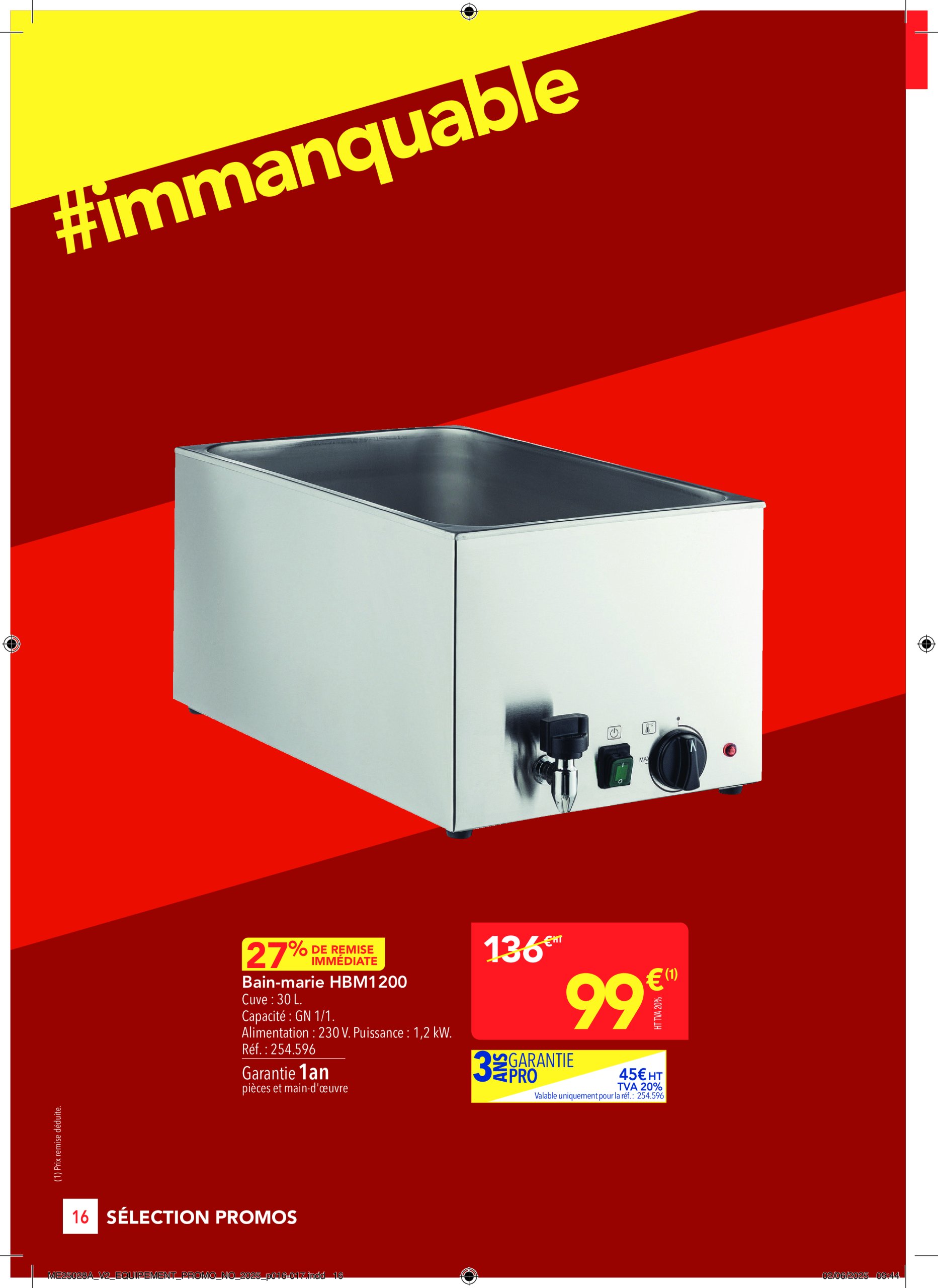 metro - Catalogue Metro - Sélection Equipement valable du 19/06 au 16/07 - page: 16