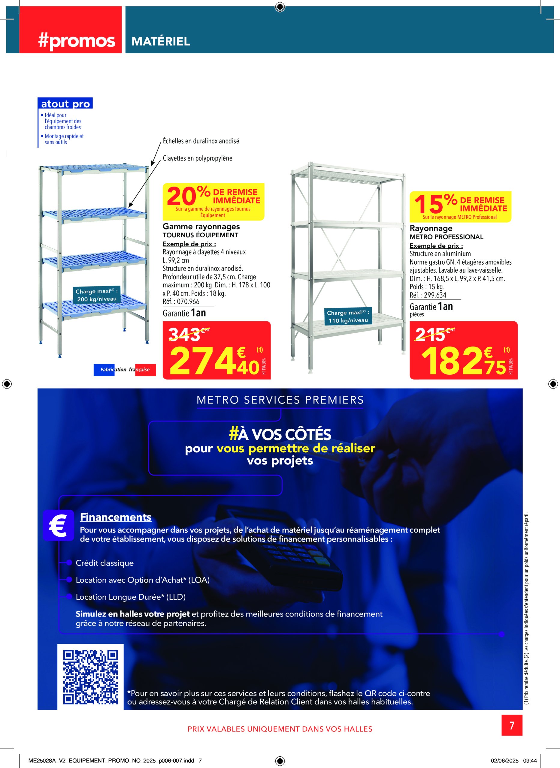 metro - Catalogue Metro - Sélection Equipement valable du 19/06 au 16/07 - page: 7