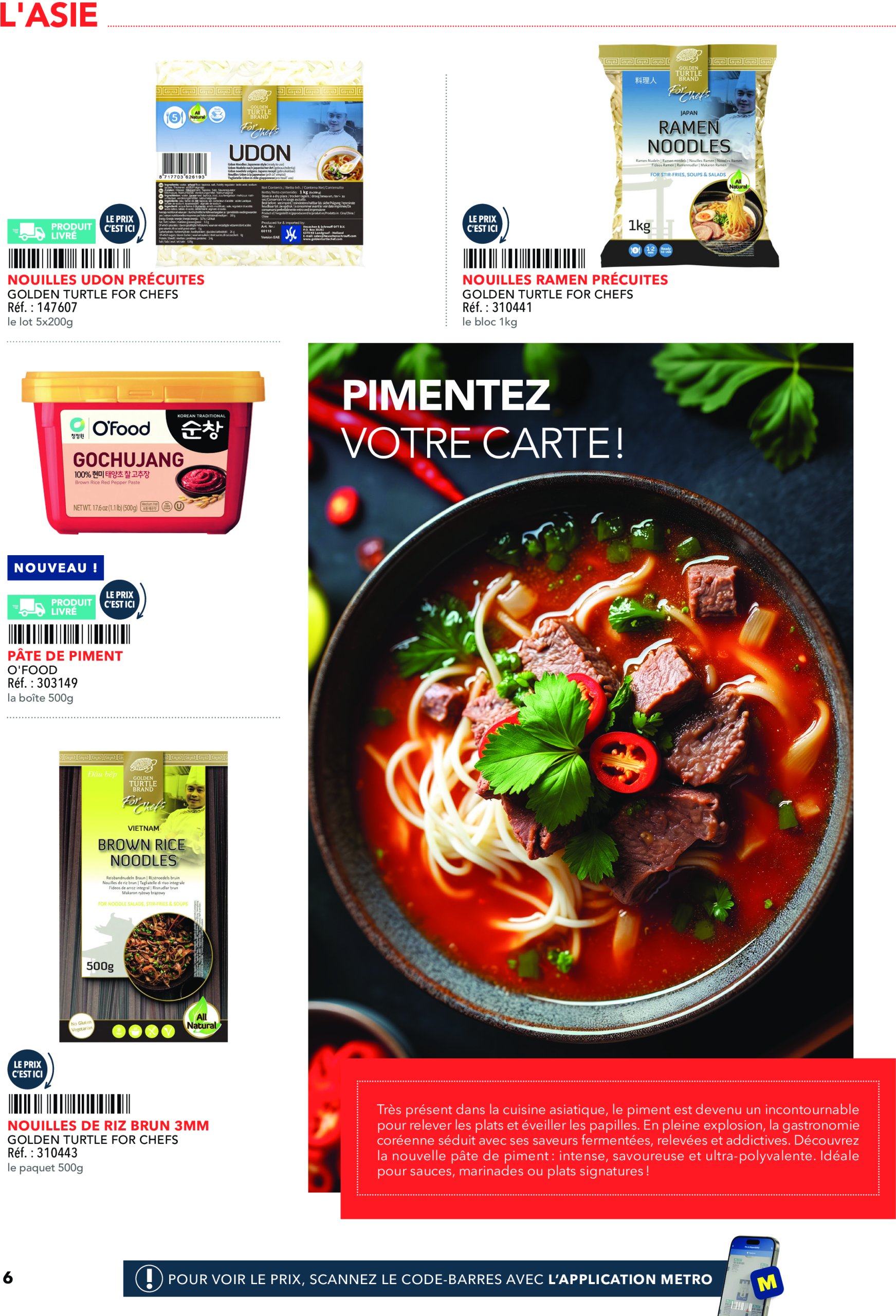 metro - Catalogue Metro - Tendances, nouveautés, innovations valable du 19/06 au 31/12 - page: 6