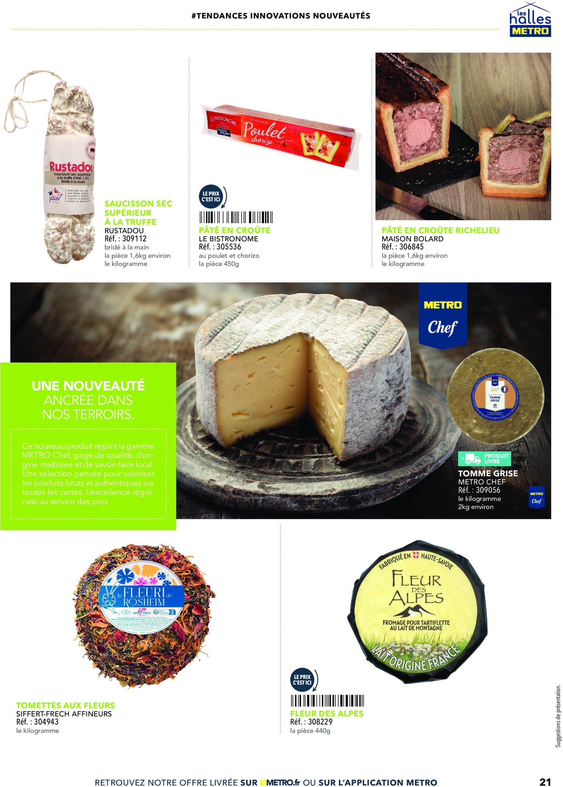 metro - Catalogue Metro - Tendances, nouveautés, innovations valable du 19/06 au 31/12 - page: 21