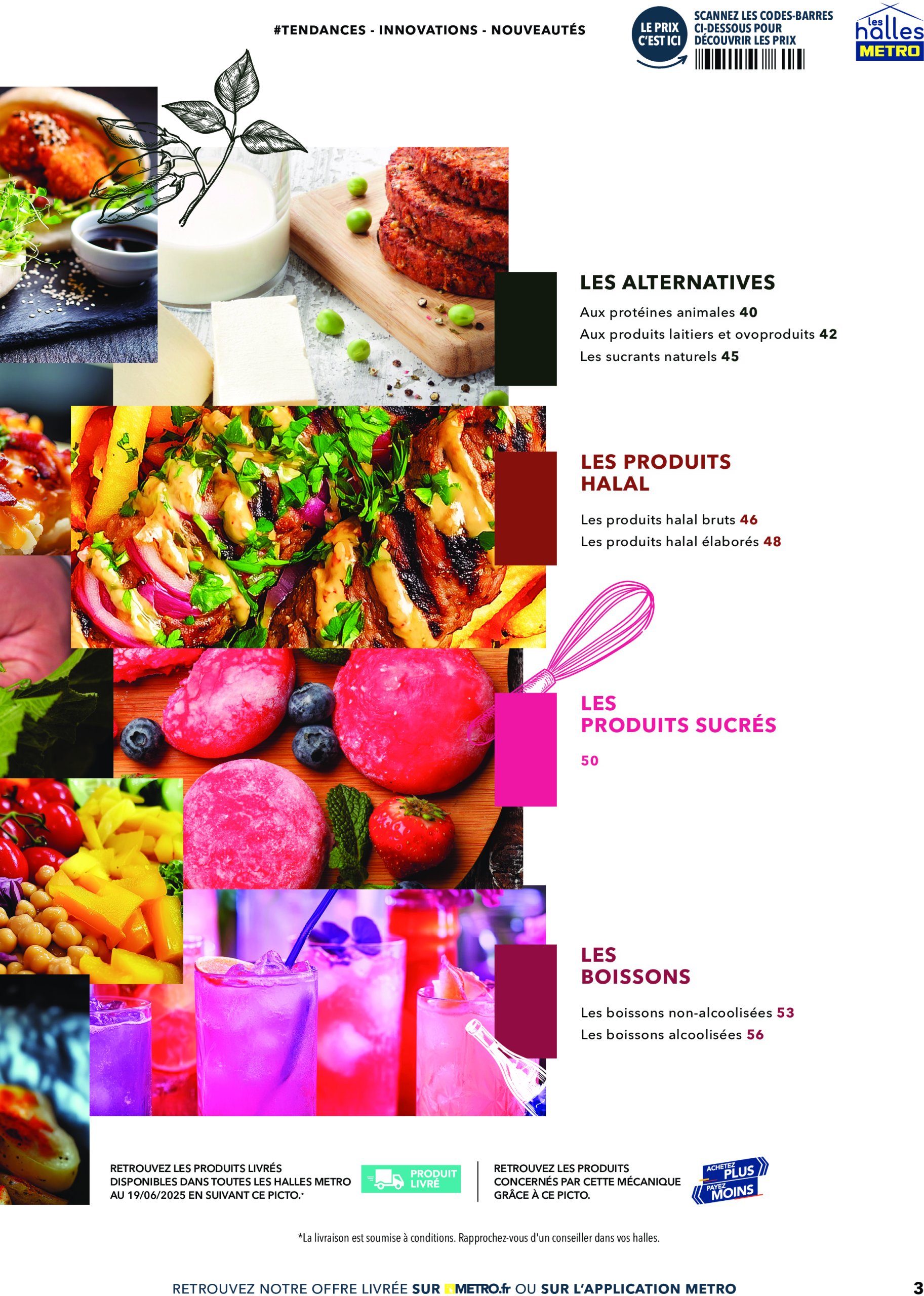 metro - Catalogue Metro - Tendances, nouveautés, innovations valable du 19/06 au 31/12 - page: 3