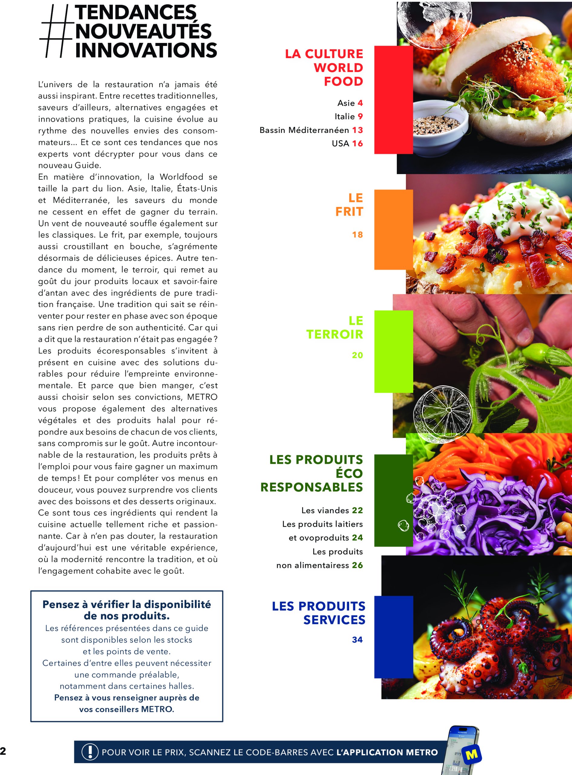 metro - Catalogue Metro - Tendances, nouveautés, innovations valable du 19/06 au 31/12 - page: 2