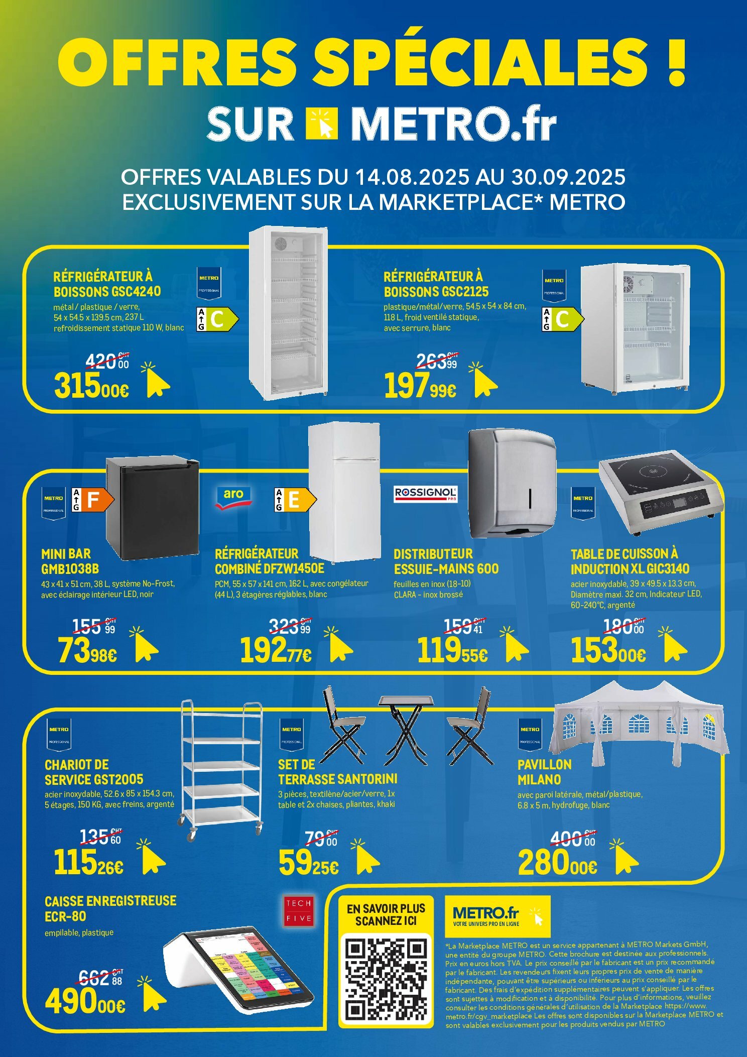 metro - Catalogue Metro - Offres Spéciales valable du 14/08 au 30/09
