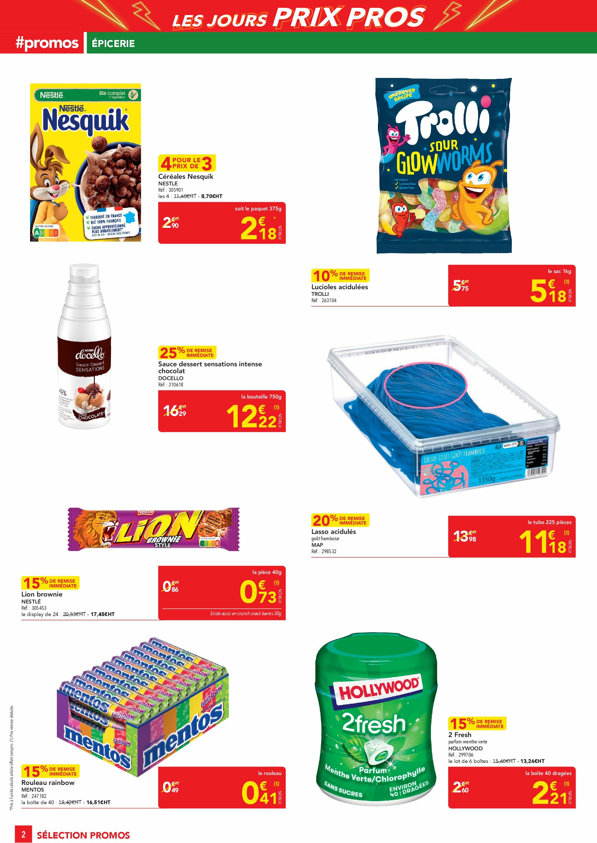 metro - Catalogue Metro - Les Jours Prix Pros Supplément valable du 14/08 au 27/08 - page: 2