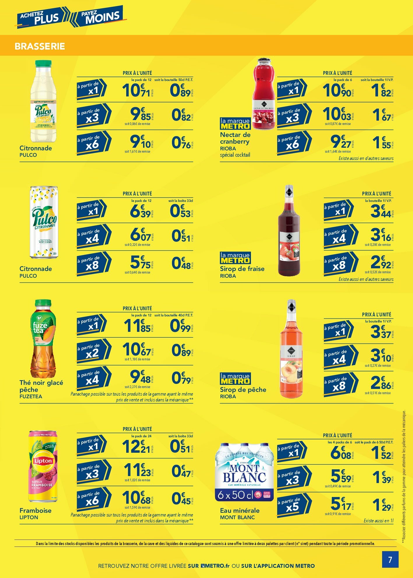 metro - Catalogue Metro - Achetez plus, Payez moins valable du 14/08 au 30/09 - page: 7