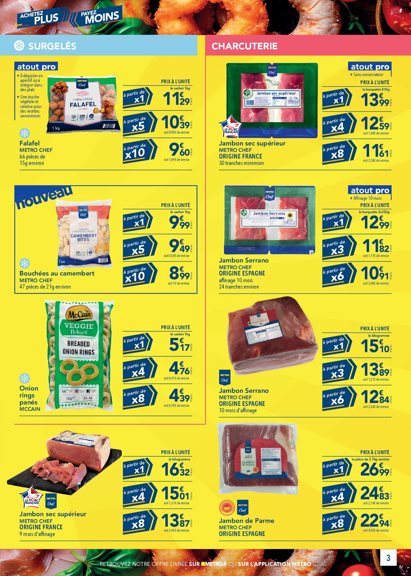 metro - Catalogue Metro - Achetez plus, Payez moins valable du 14/08 au 30/09 - page: 3