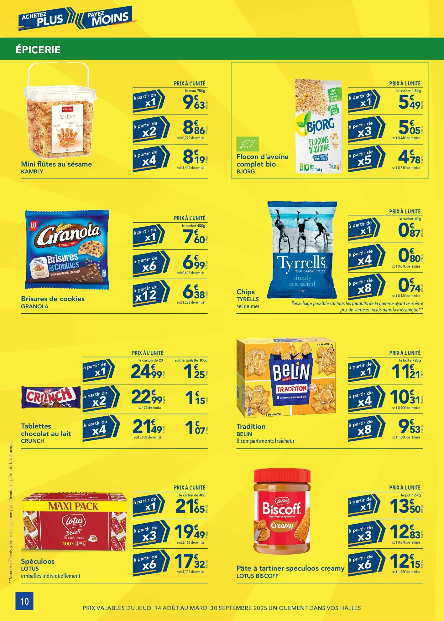 metro - Catalogue Metro - Achetez plus, Payez moins valable du 14/08 au 30/09 - page: 10