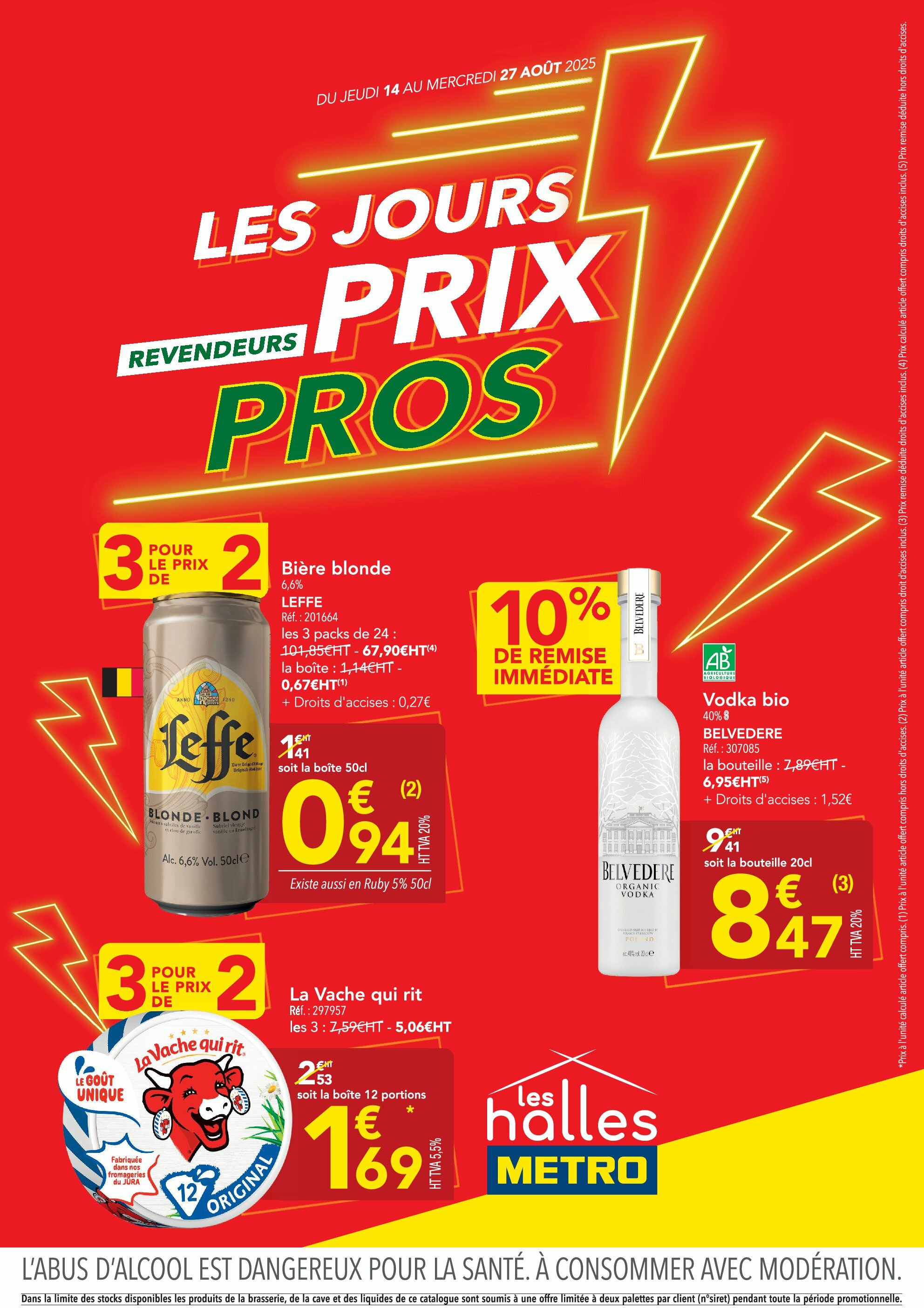 metro - Catalogue Metro - Les Jours Prix Pros Revendeurs valable du 14/08 au 27/08